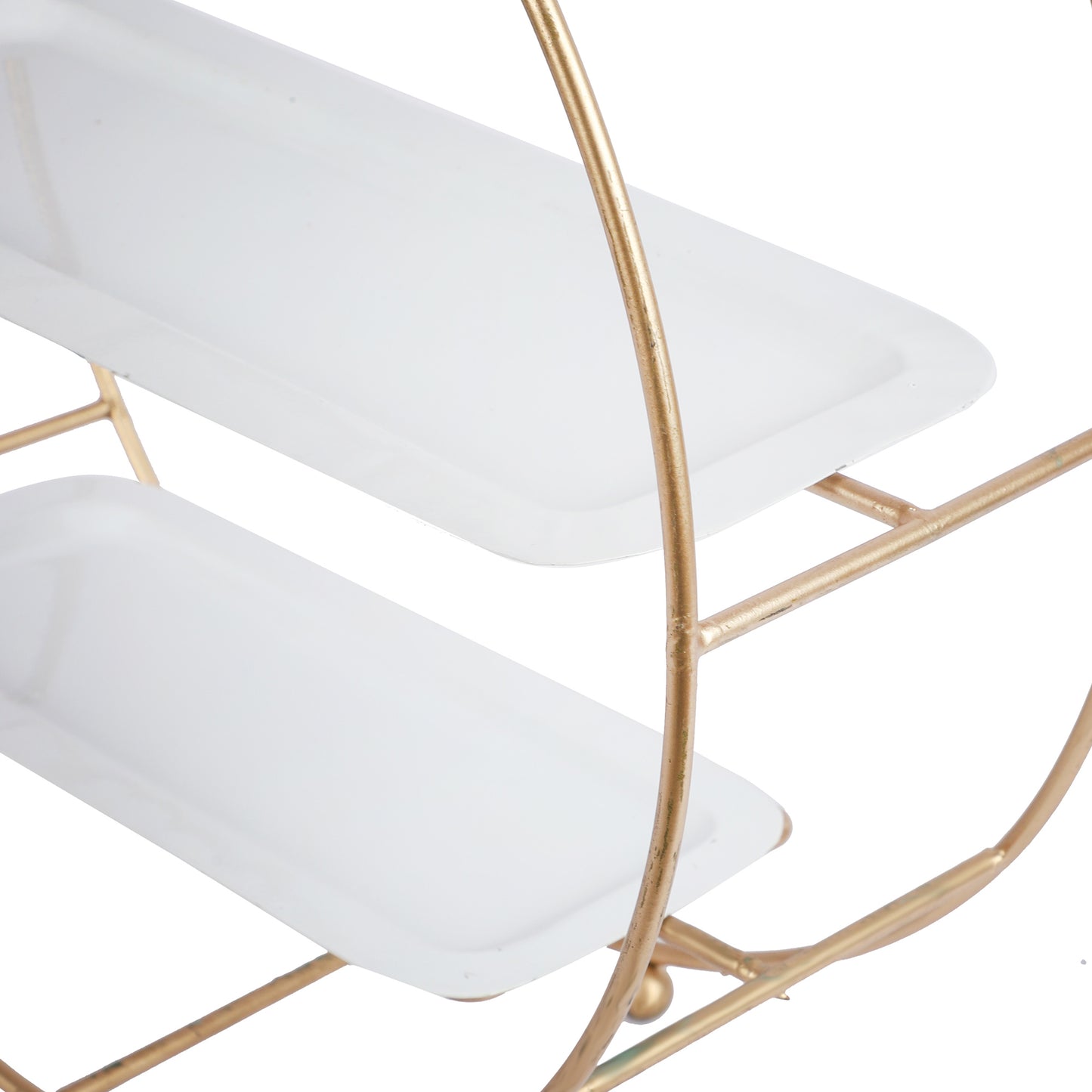 Three Tier Metal Buffet Platter