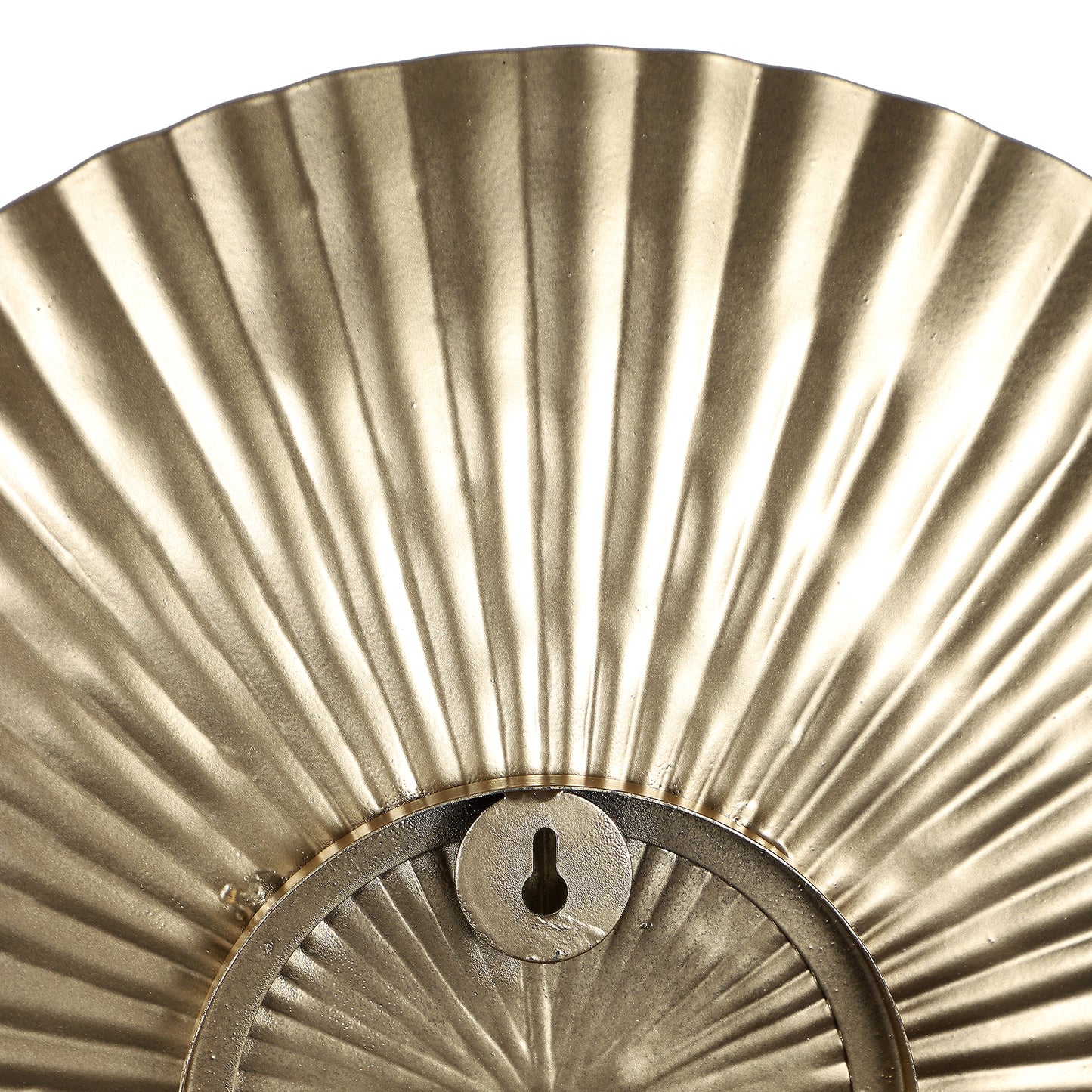Gold Foil Hammered Wall Décor Set of 3