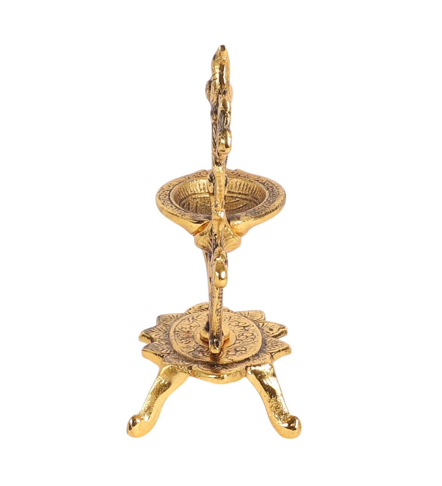 Gold ALuminum Peacock Dia
