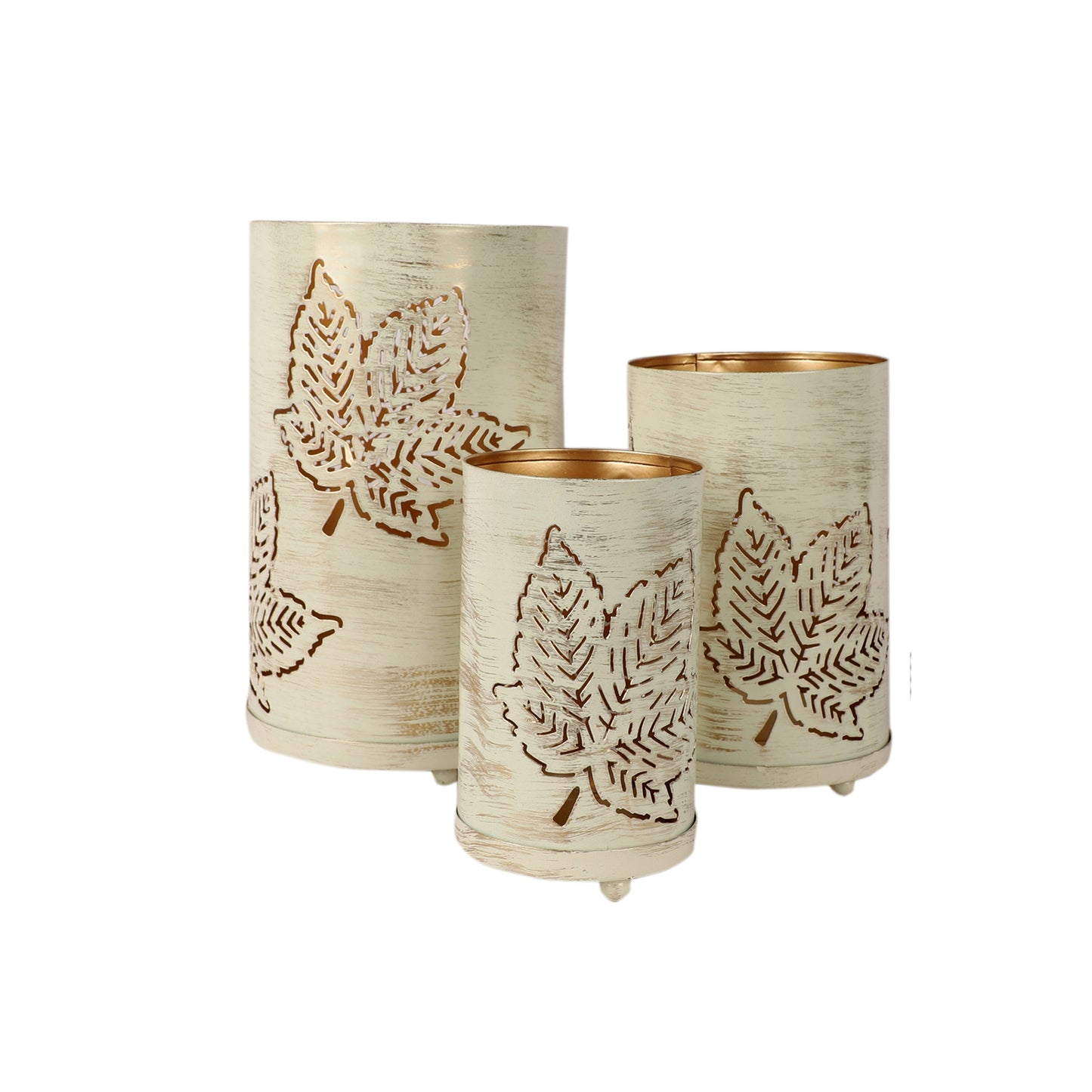 White Maple Votive Set of 3