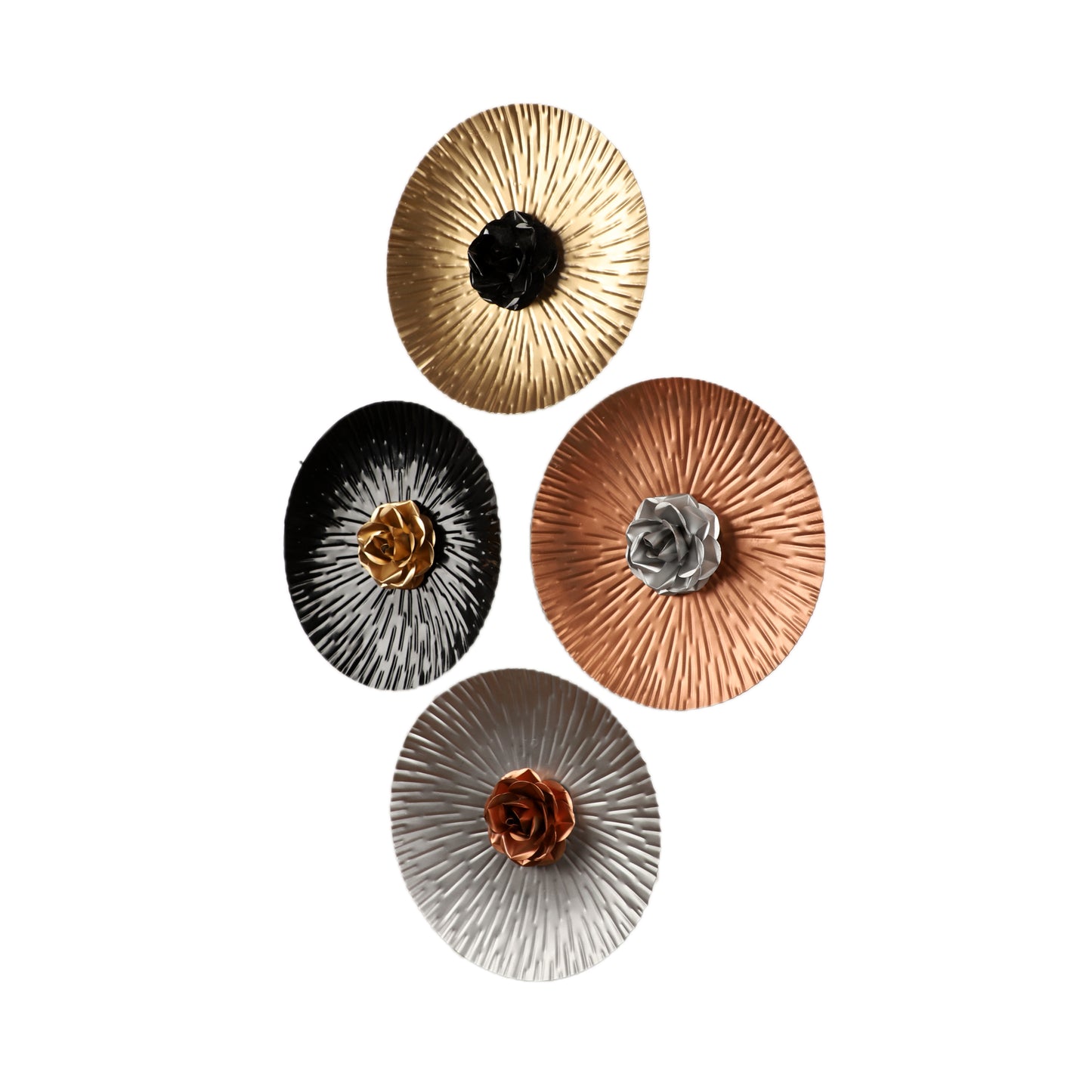 Rose Wall Décor Set of 4