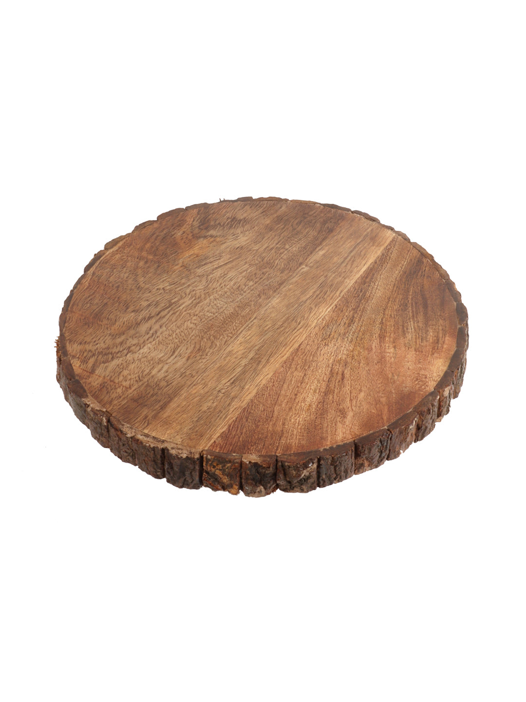 Mango Wood Revolving Cake  Platter with Server