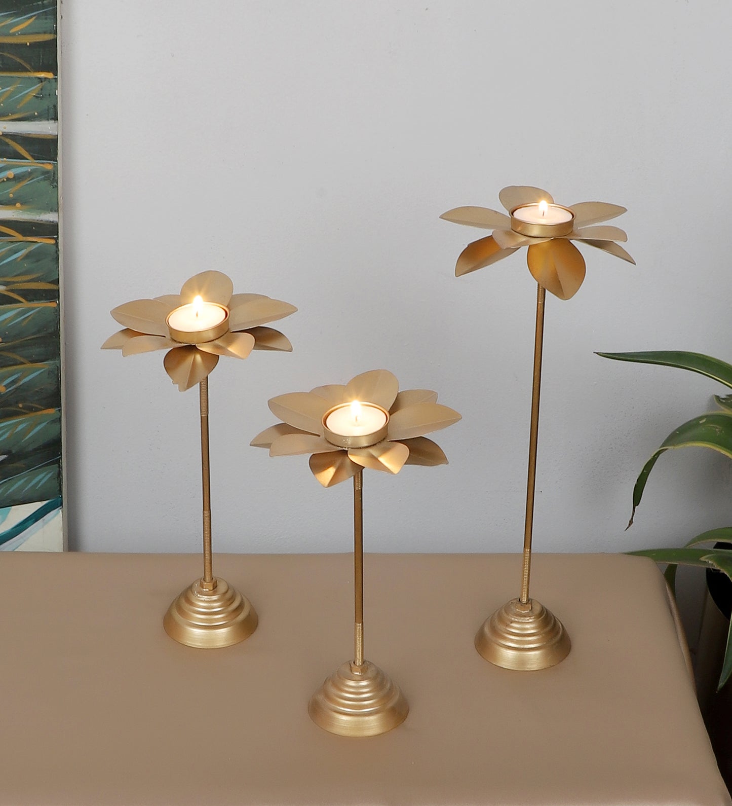 Small Flower Detachhable Set of 3