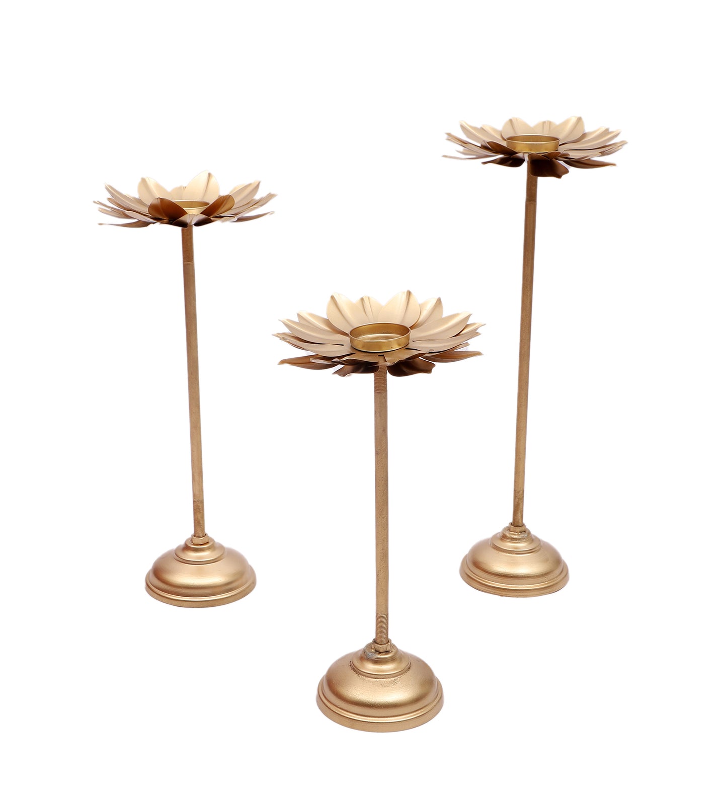 Six Flower Tealight Set of 3
