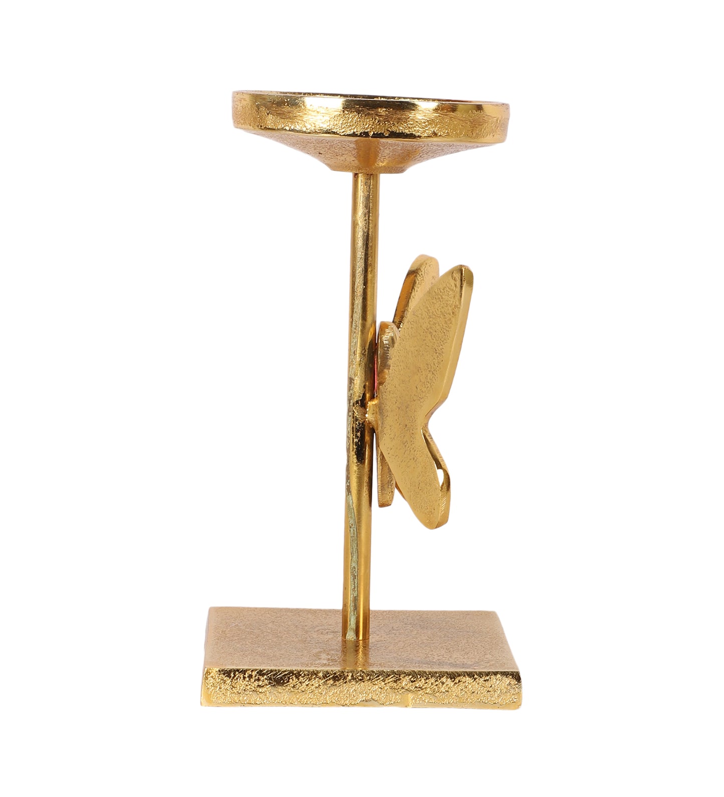Aluminium Butterfly Candle Stand Set of 2