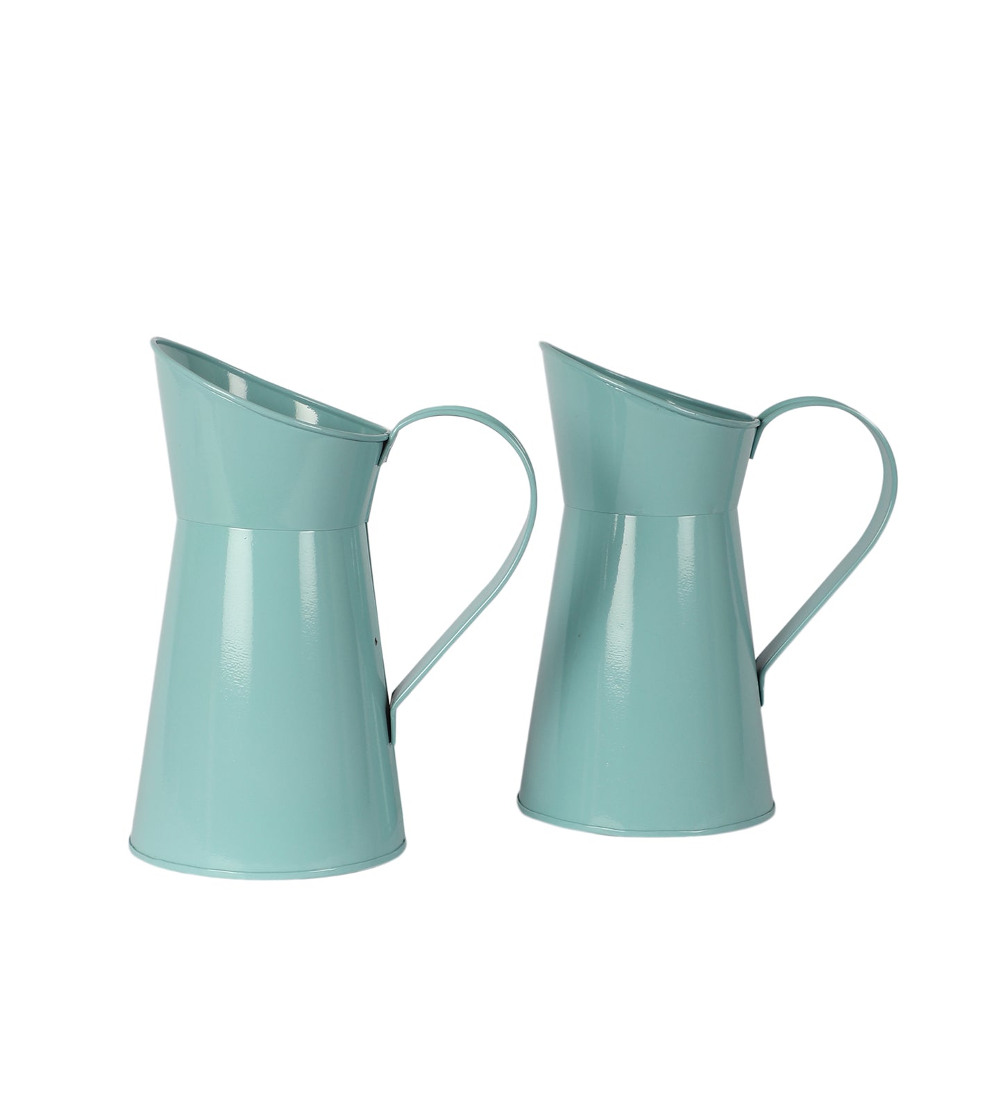 Green Jug Pot Planter Set of 2