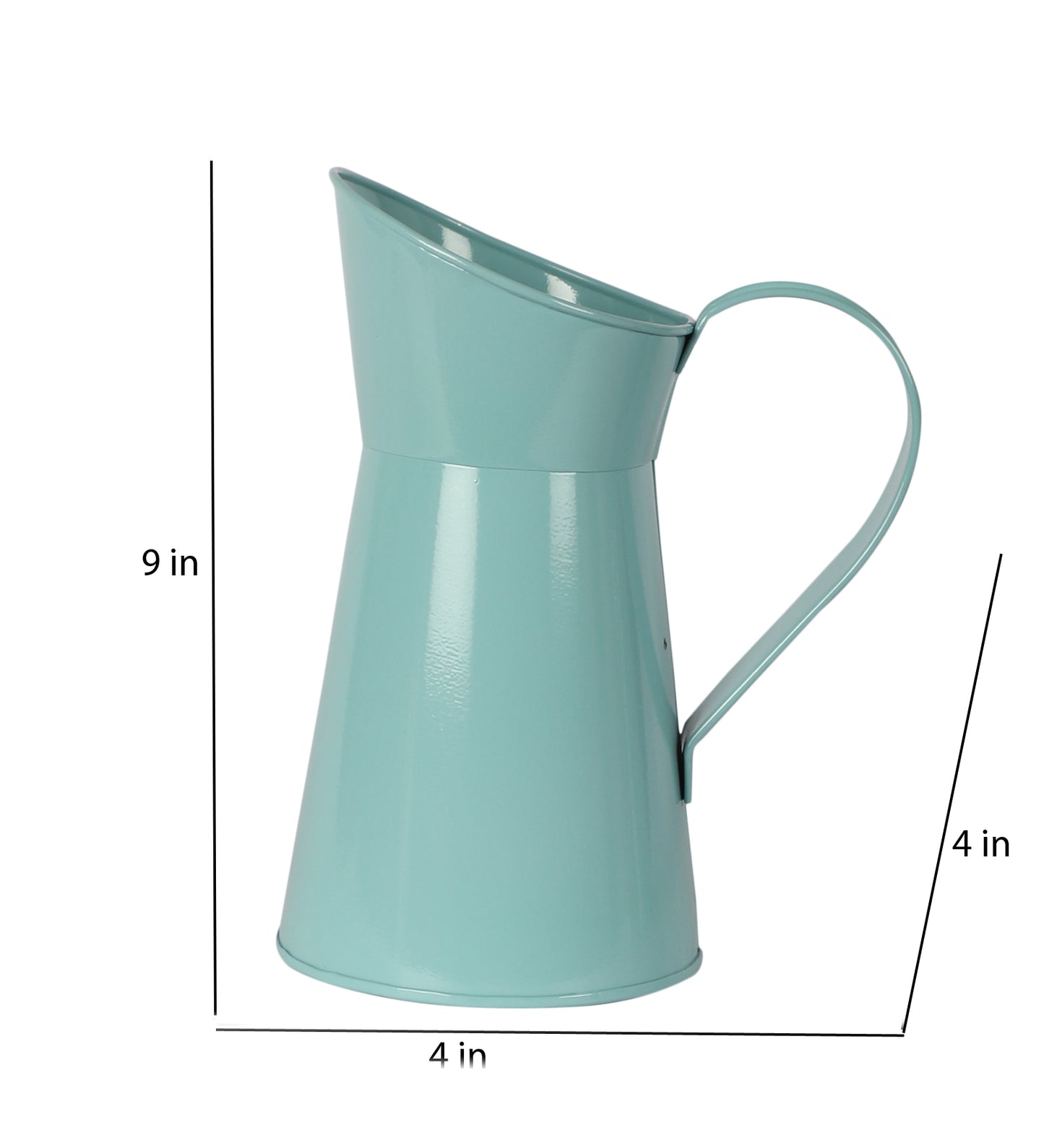 Green Jug Pot Planter Set of 2