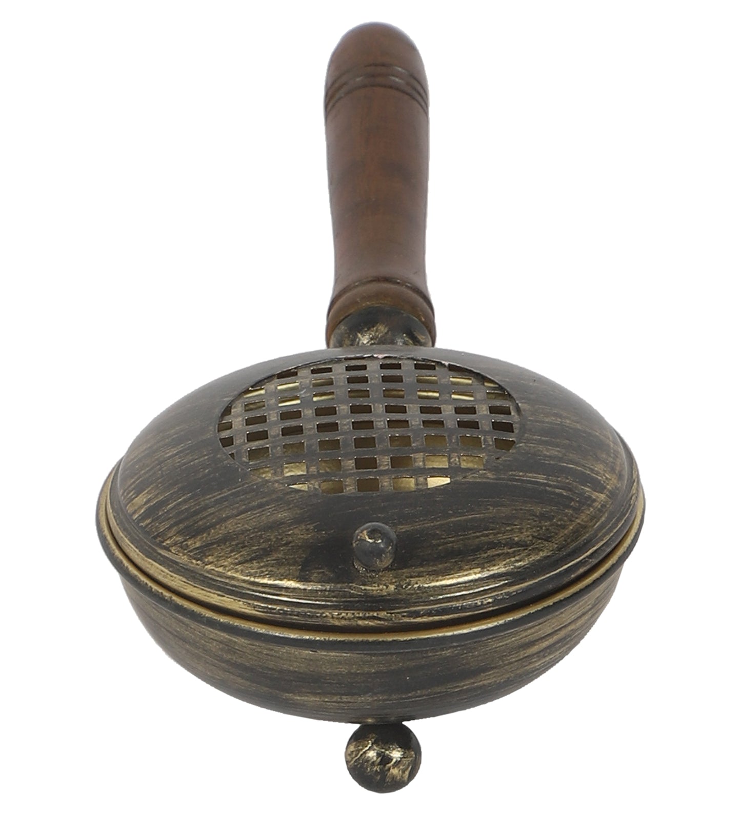 Metal Lobaan With Long Wooden Handle
