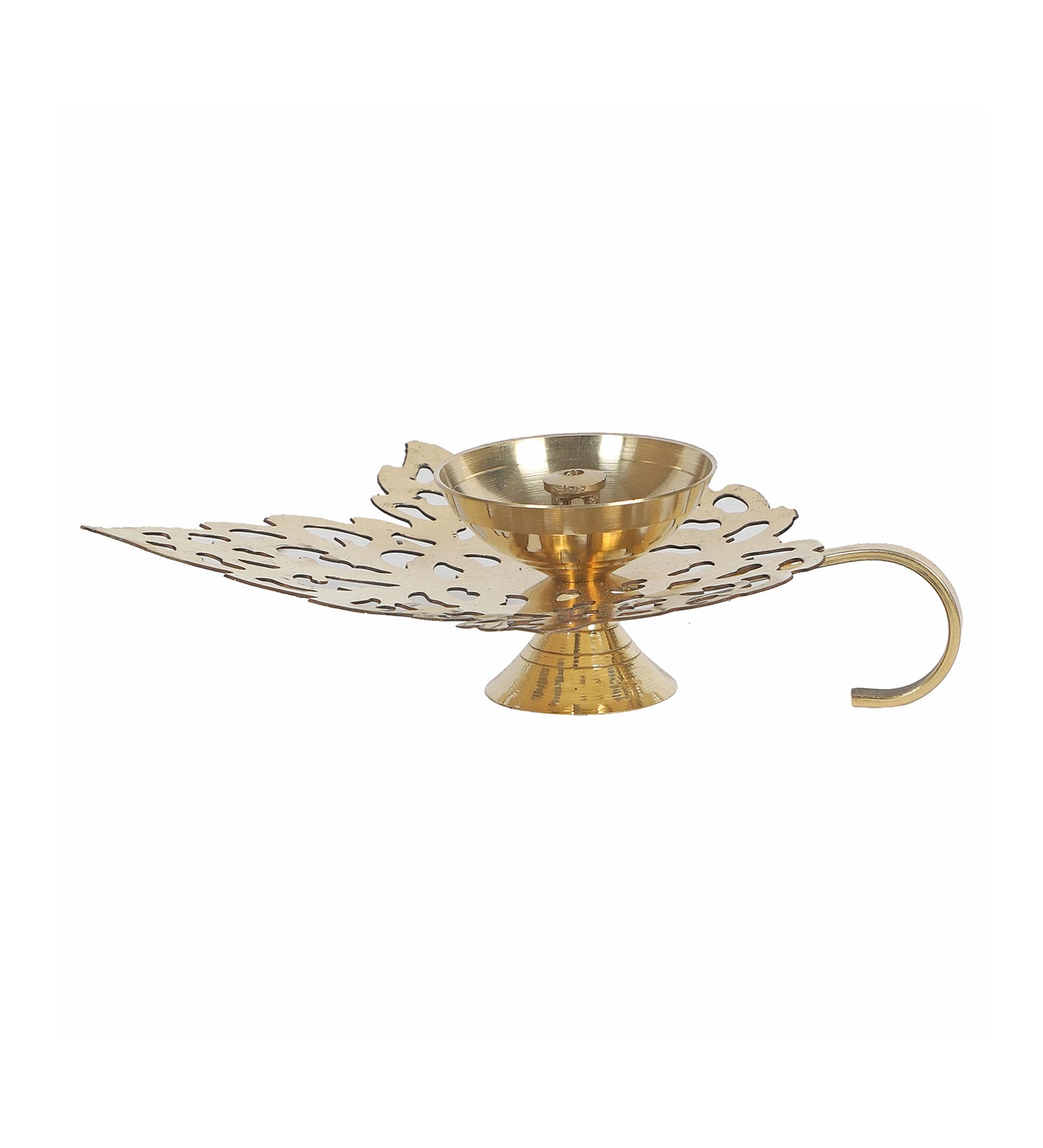 Leaf Brass DIa With Handle