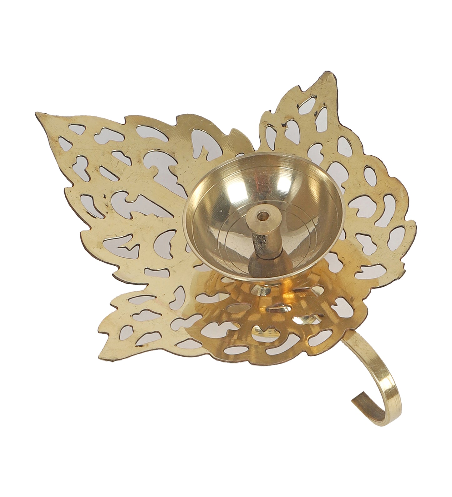 Leaf Brass DIa With Handle