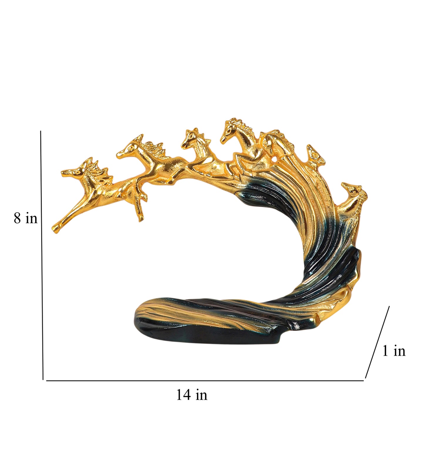 Seven Running Horses Table Decor