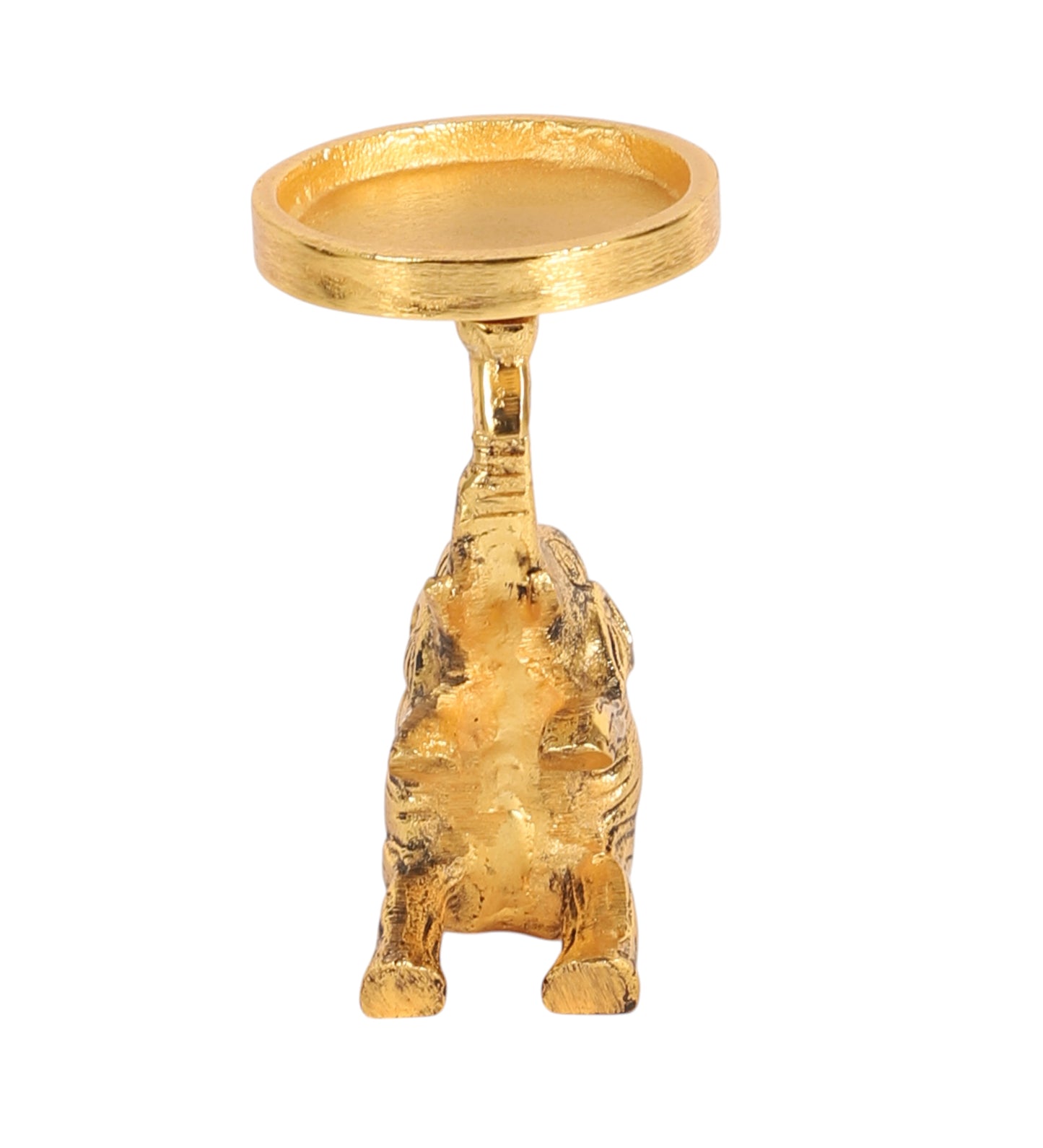 Elephant  ALuminum Candle Stand