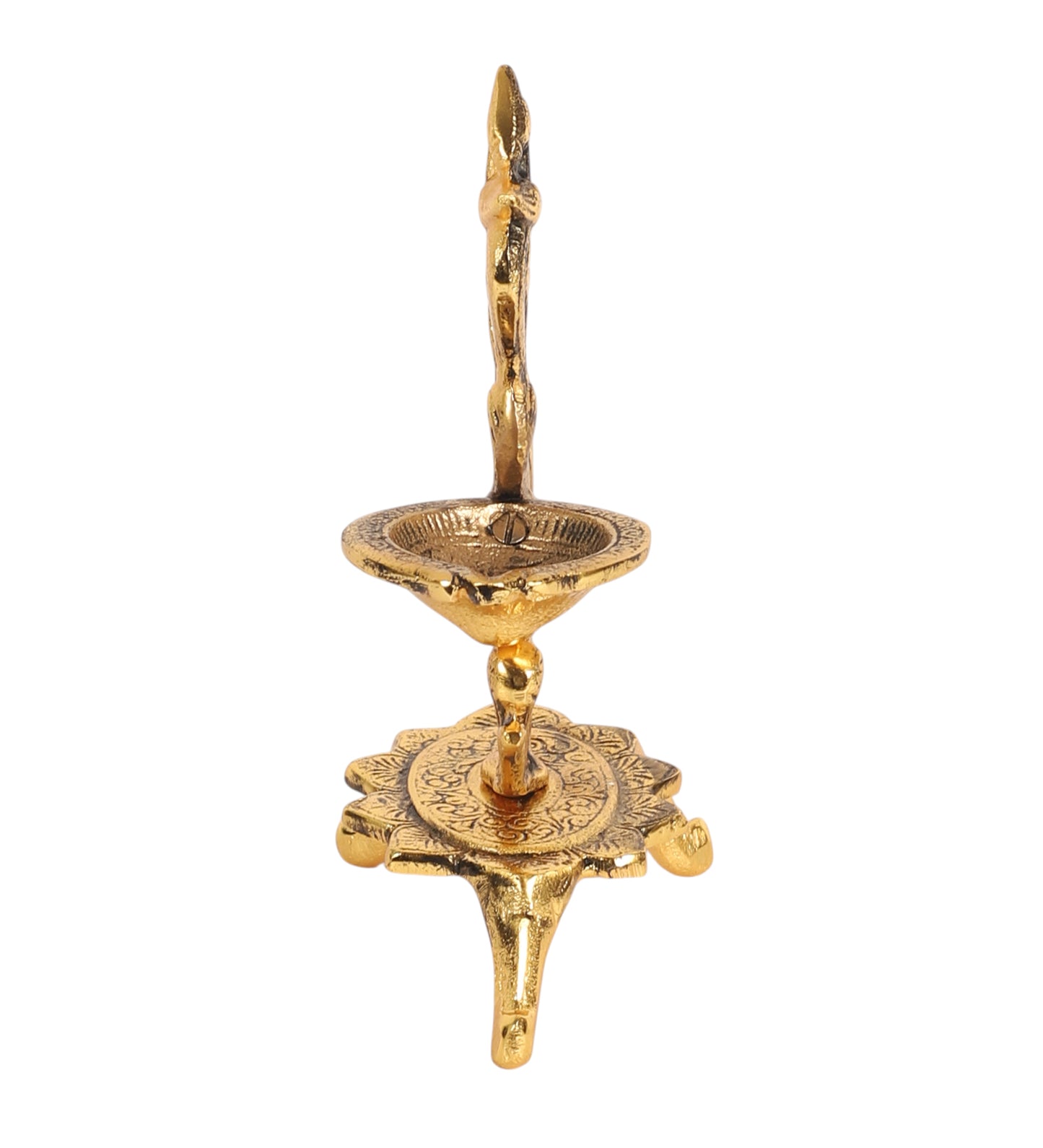 Gold ALuminum Peacock Dia