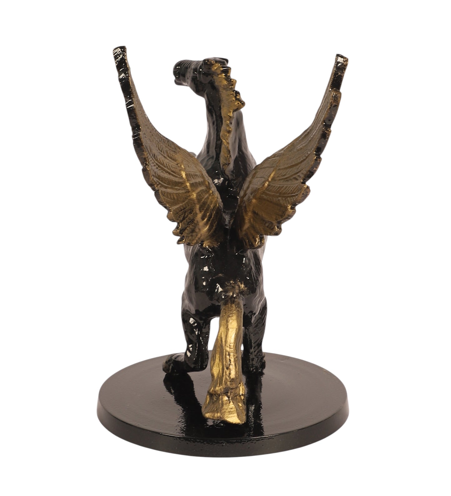 Black & Gold Horse Table Decor