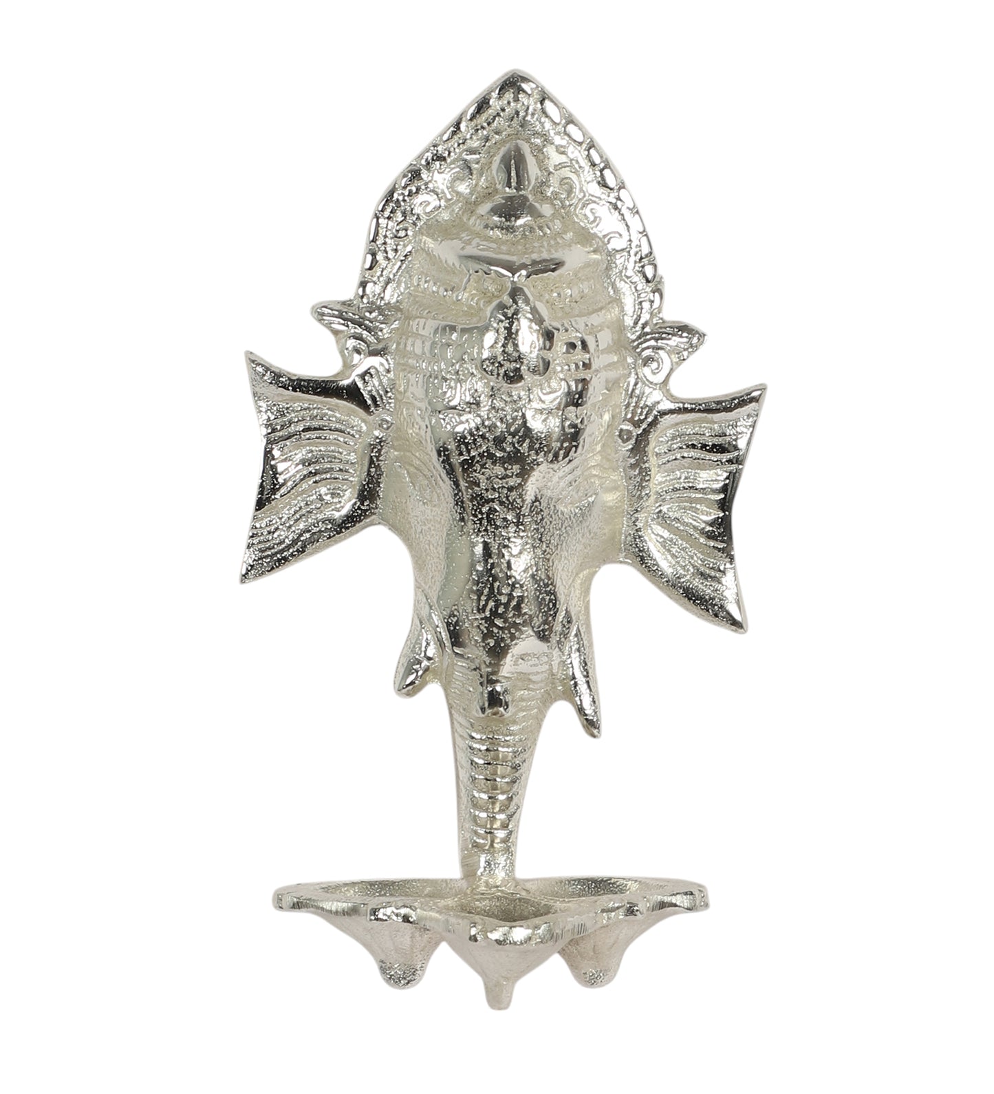 Wall Silver ALuminum Elephant DIa