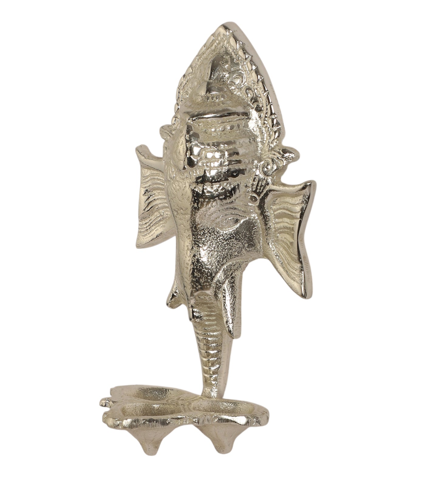 Wall Silver ALuminum Elephant DIa