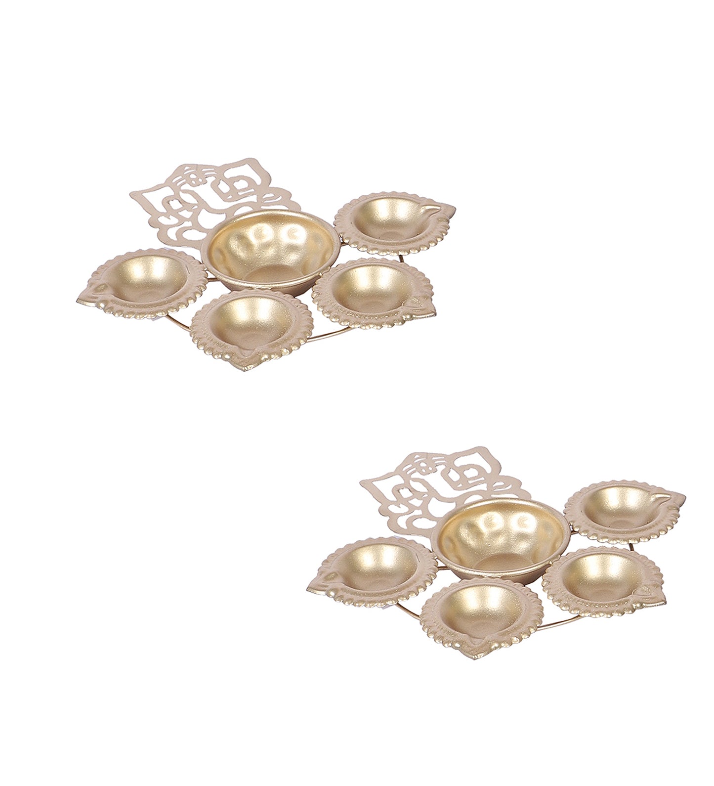 Laxmi Ganesh Urli Set of 2