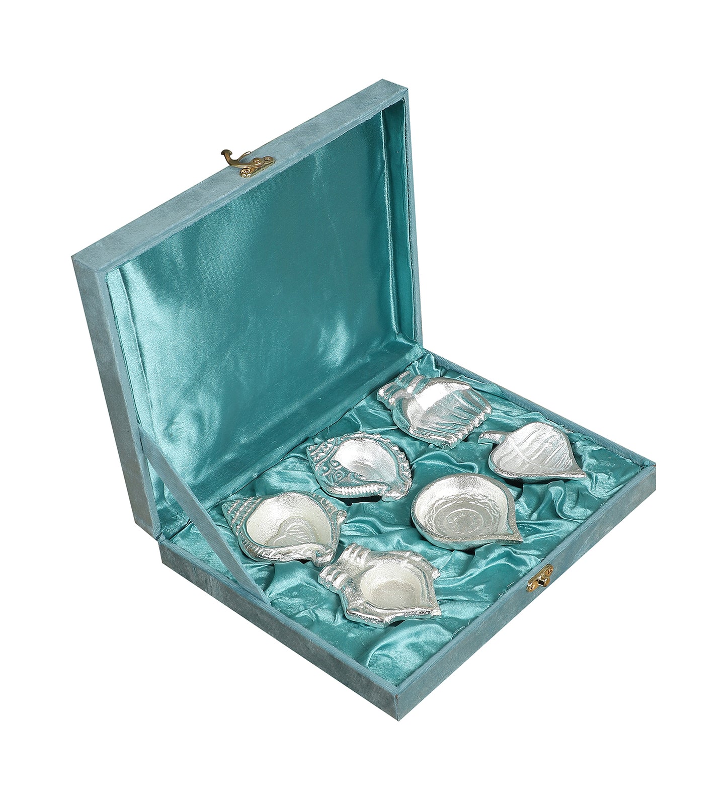 Aluminum Silver Dia Set of 6