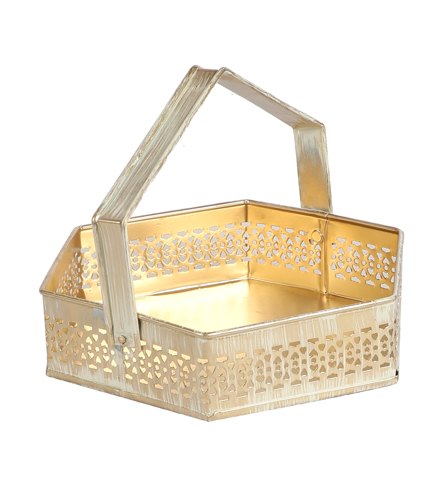 Hexagon Metal Basket