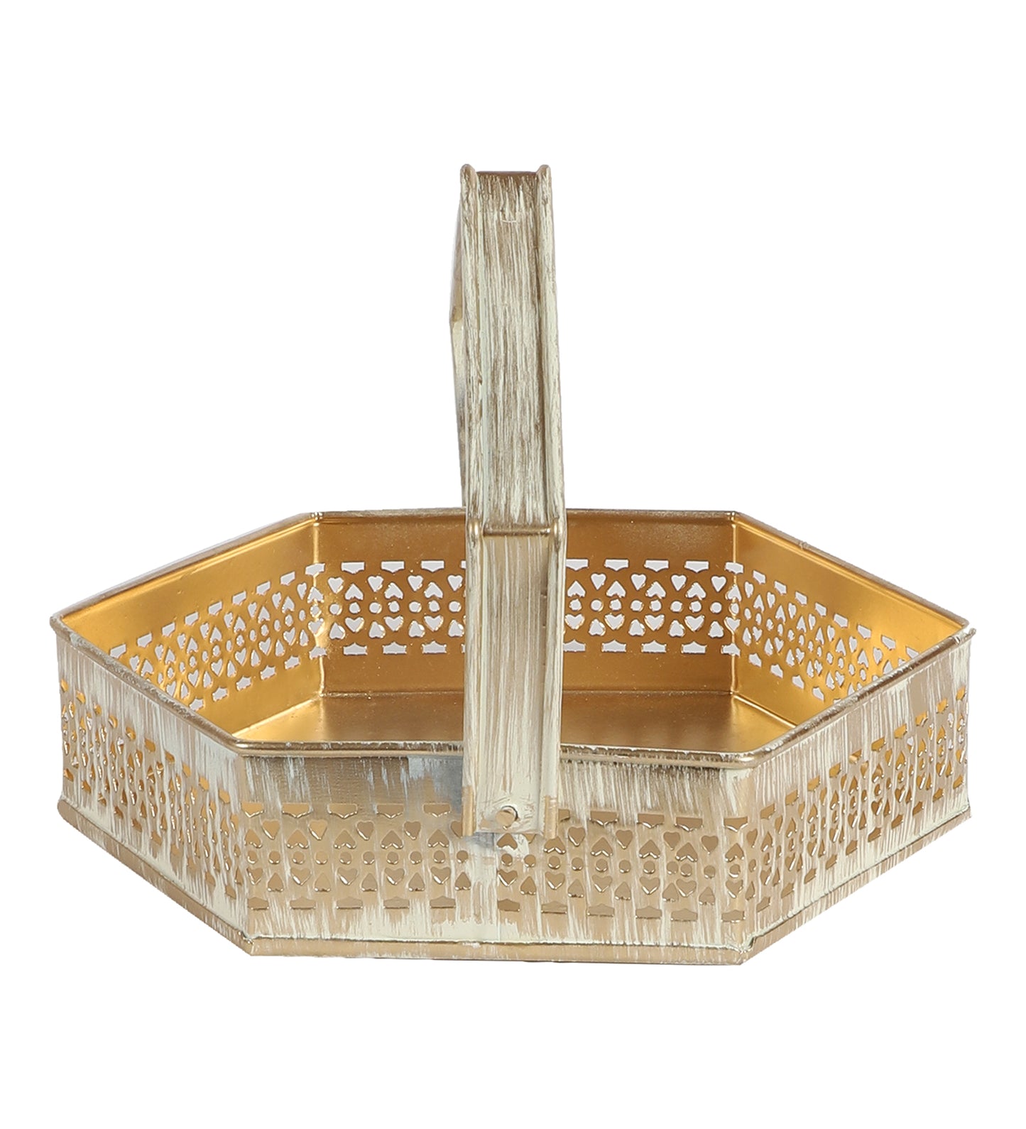 Hexagon Metal Basket