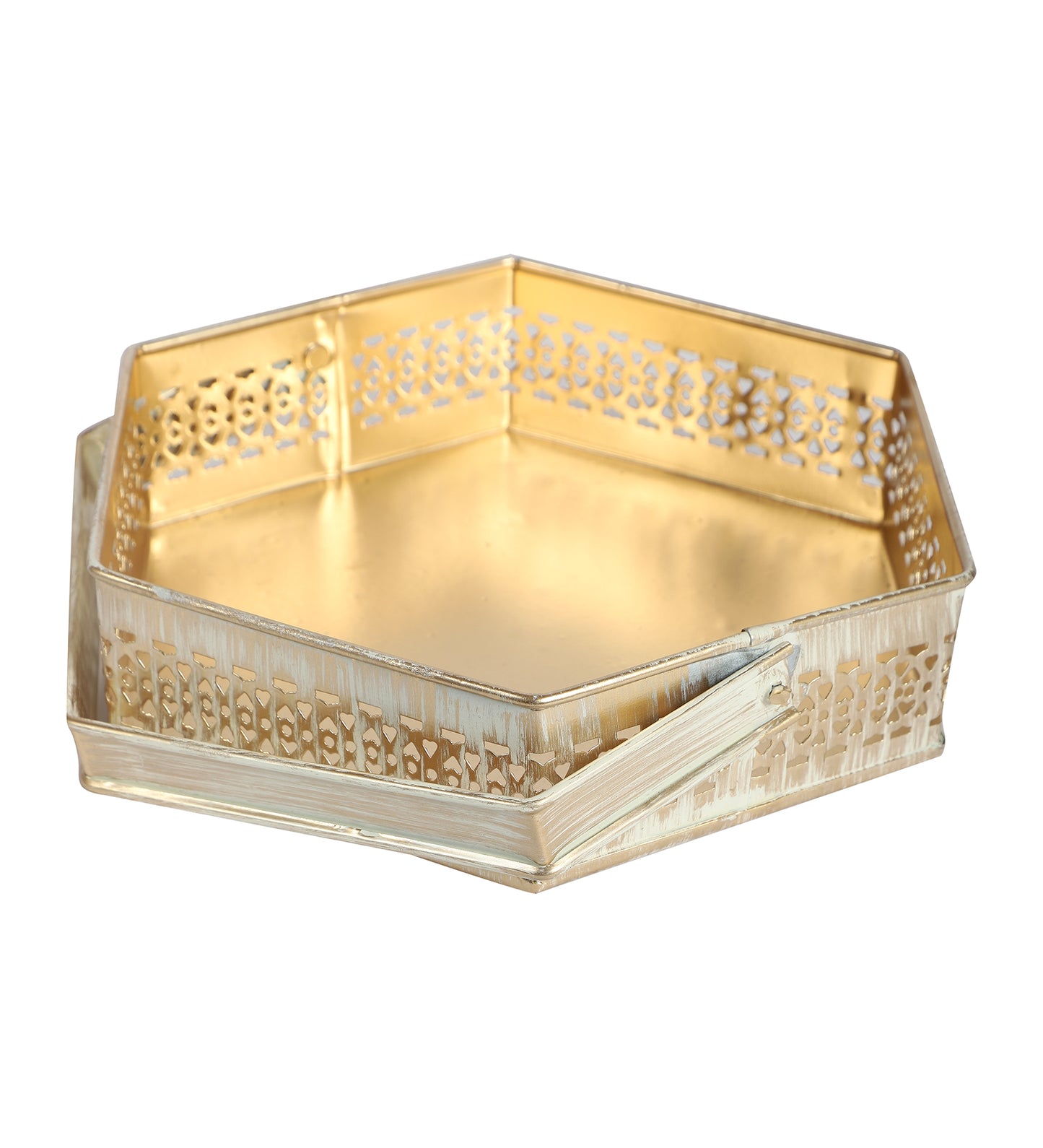 Hexagon Metal Basket