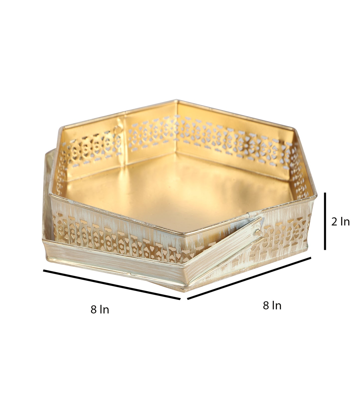 Hexagon Metal Basket