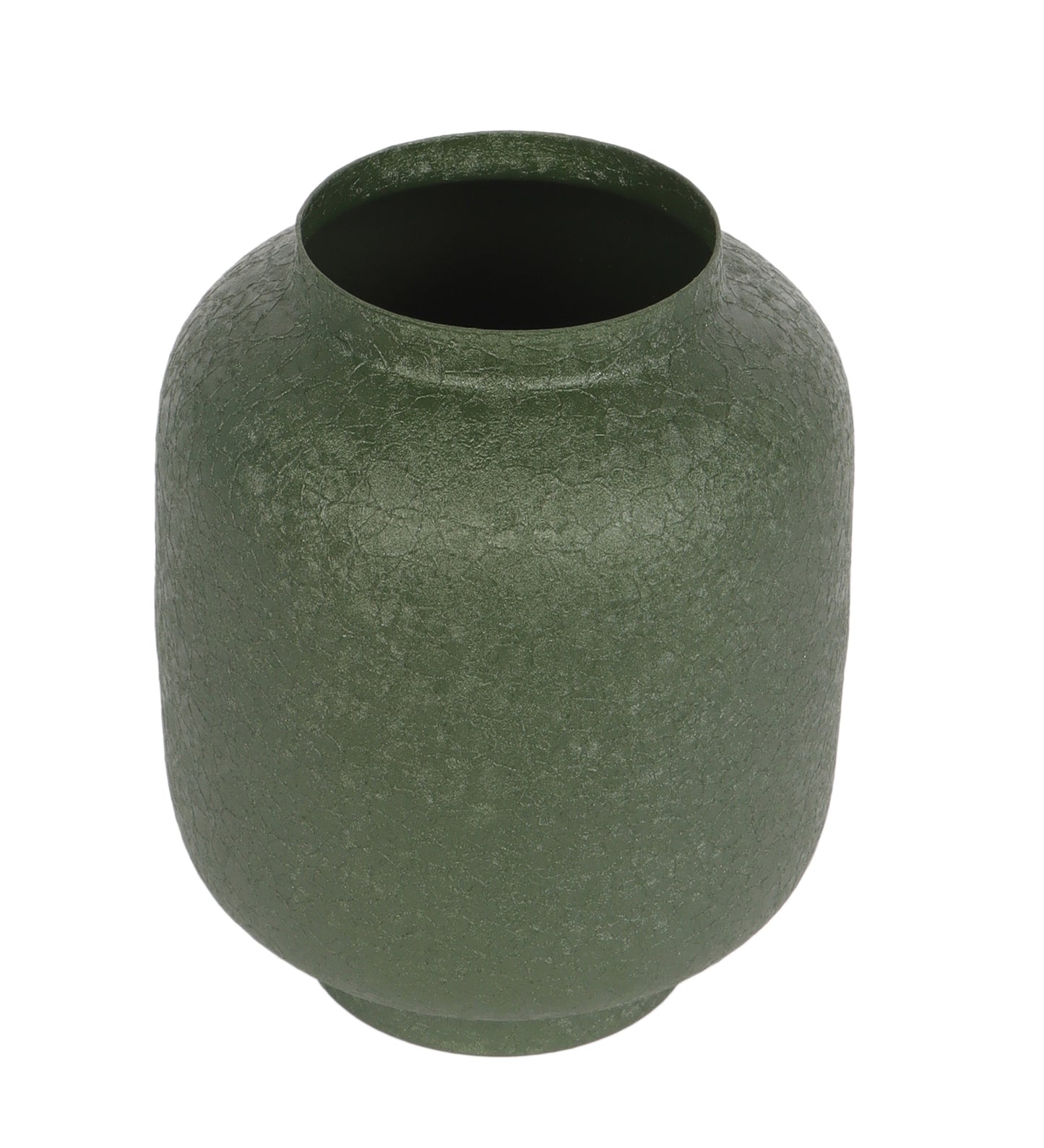 Green  Textured Flower Pot Set of 2