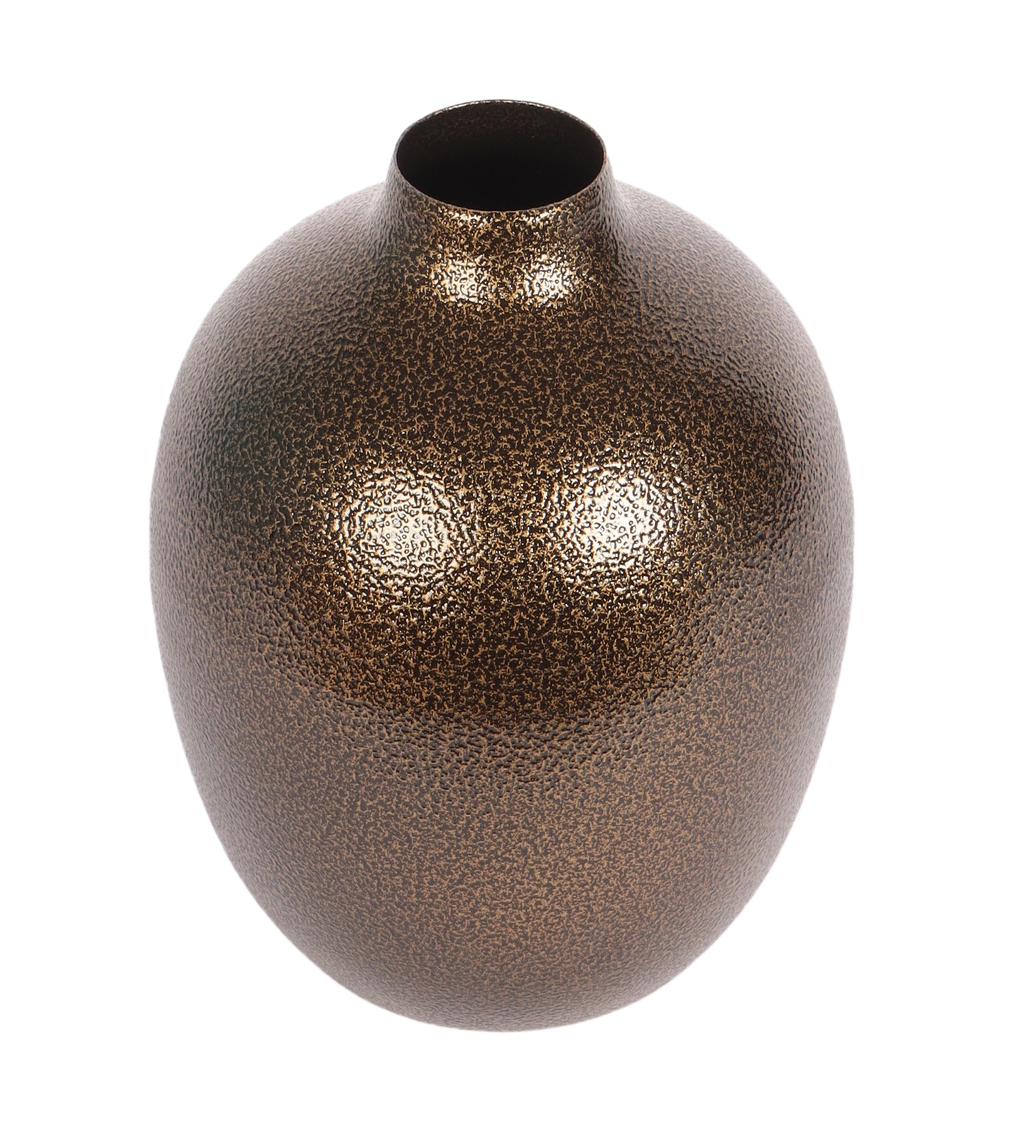Gold Textured Flower Pot Set of 2