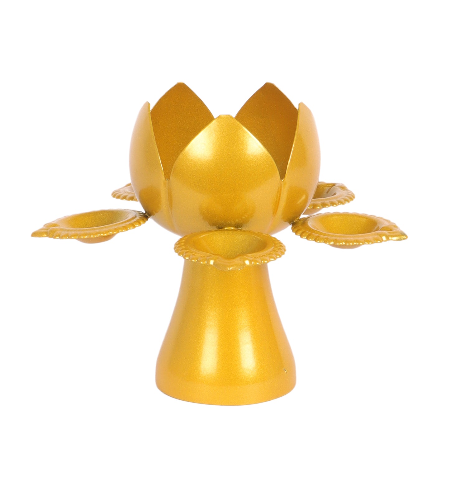 Gold Lotus  Lotus Tealight Holder Set of 2