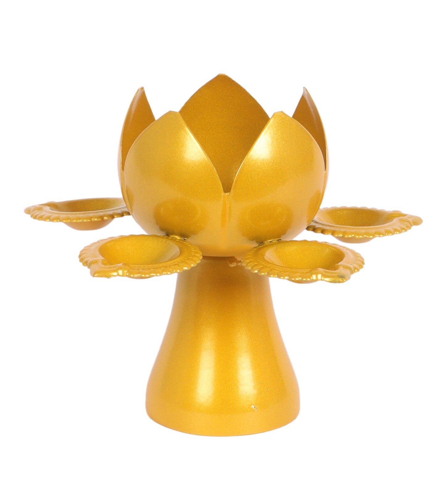Gold Lotus  Lotus Tealight Holder Set of 2