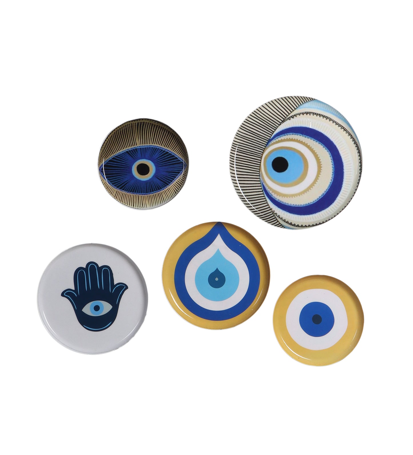 Evil Eye Meena Art set of 5