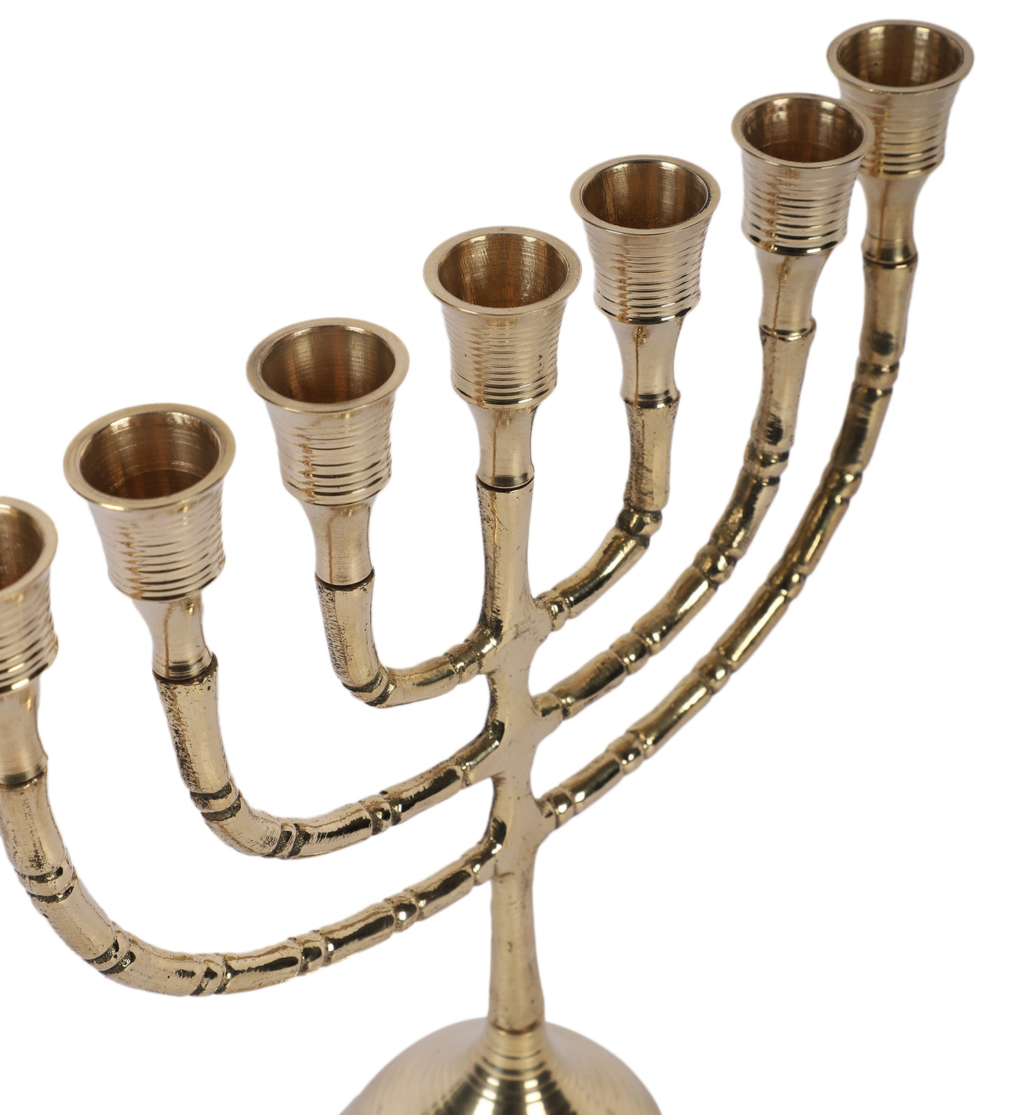 Aluminium Antique Gold Candle Stand