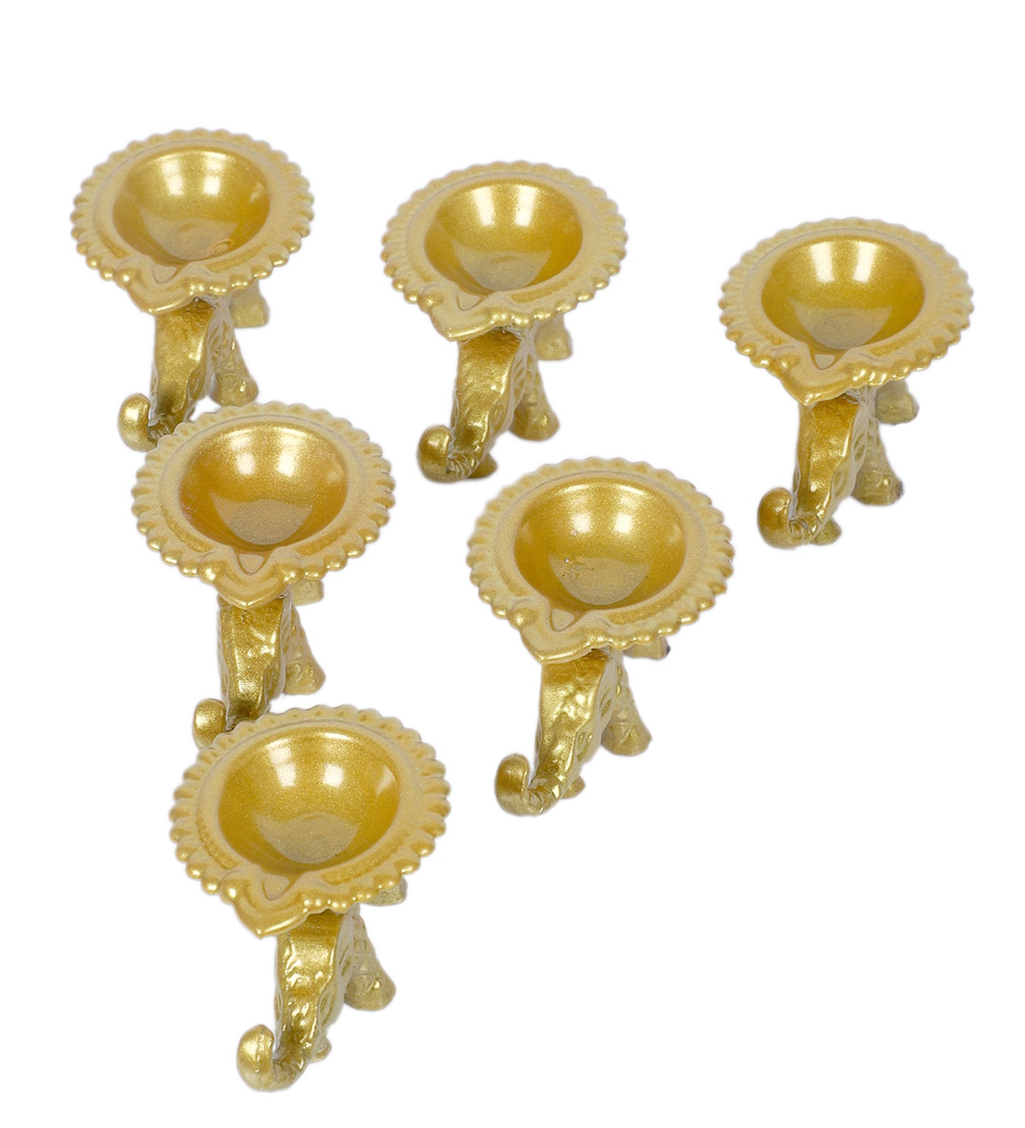 Elephant & Dia Tealight Holder Set of 6
