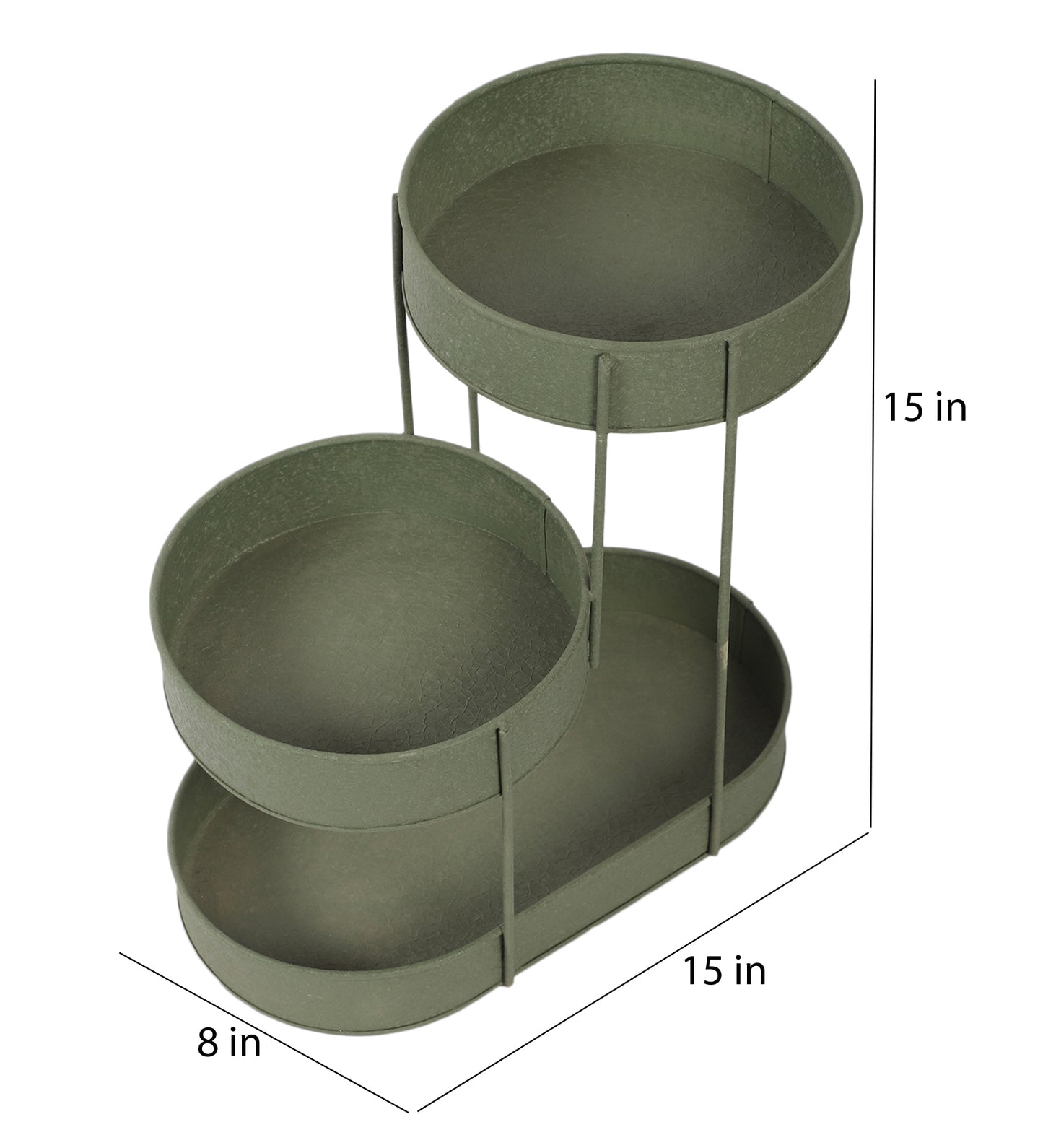 Green Textured Organizer