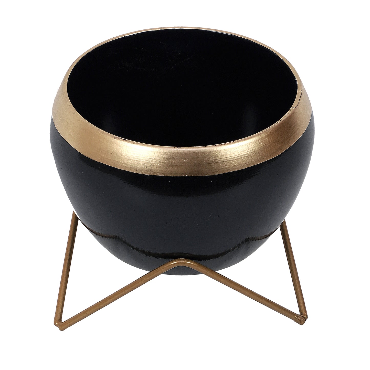 Black Apple Planter Set of 2