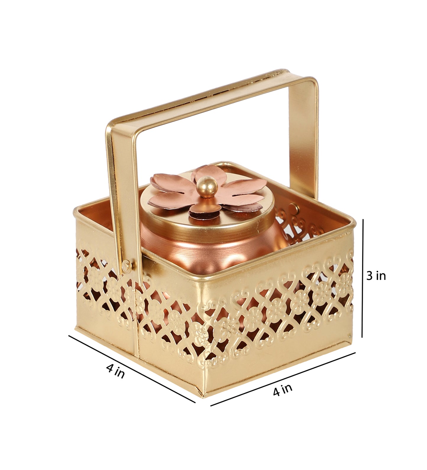 Basket With Jar SIngle