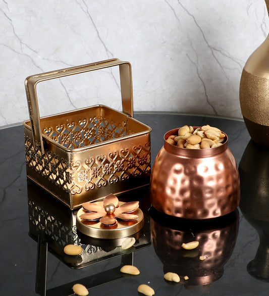 Basket With Jar SIngle