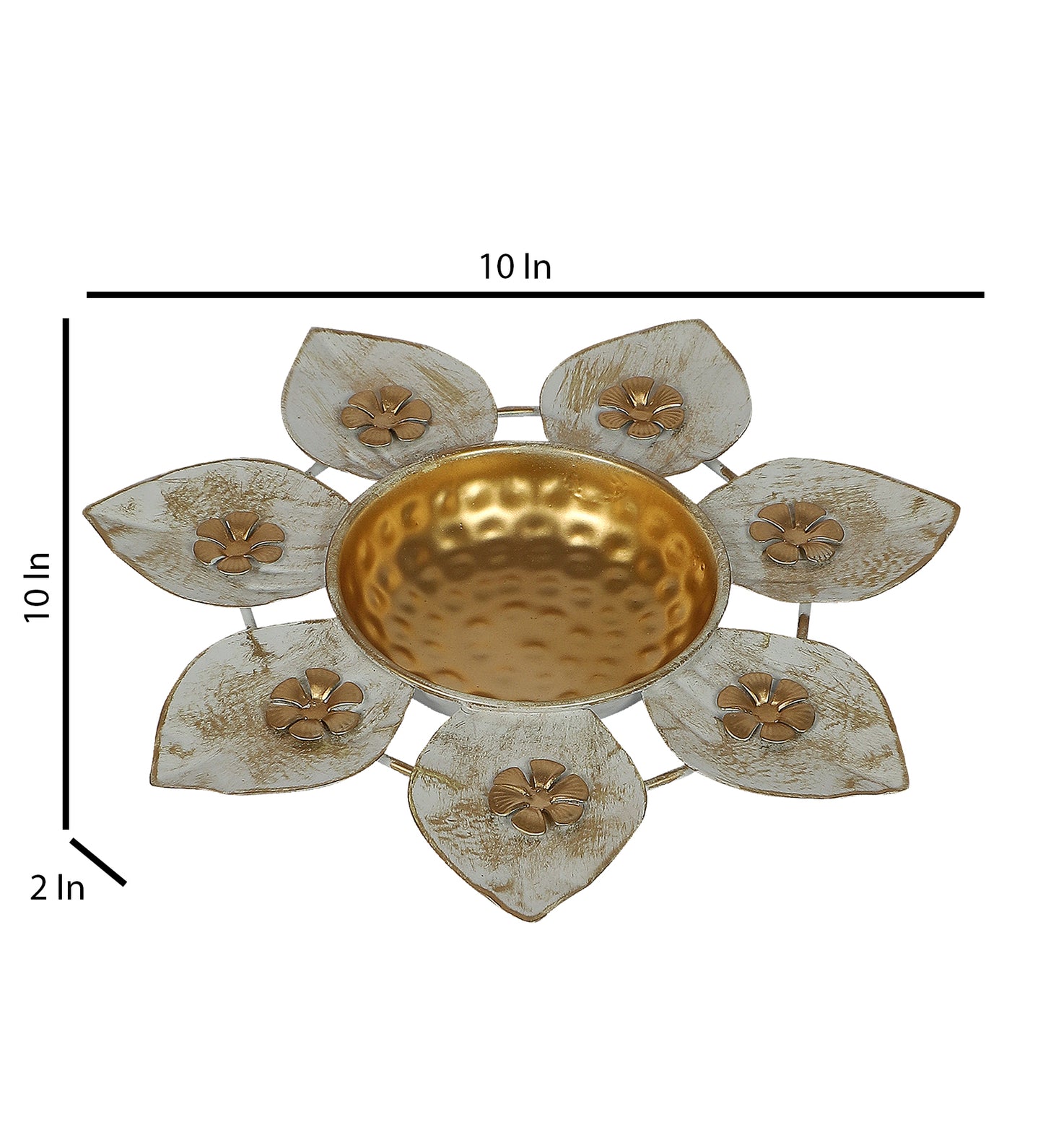 Small Gold Bright Flower Urli