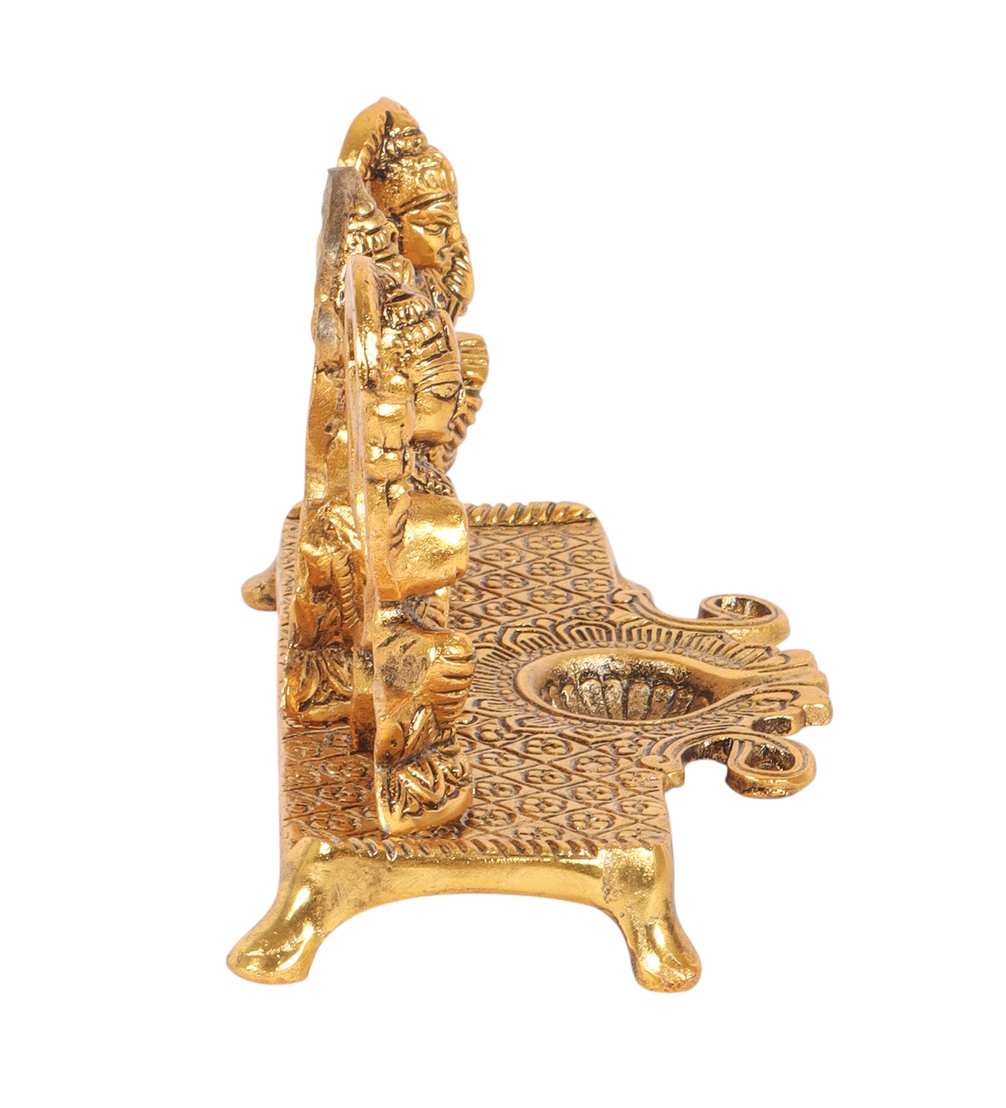 Lakshmi,Ganesh,Saraswati Diya