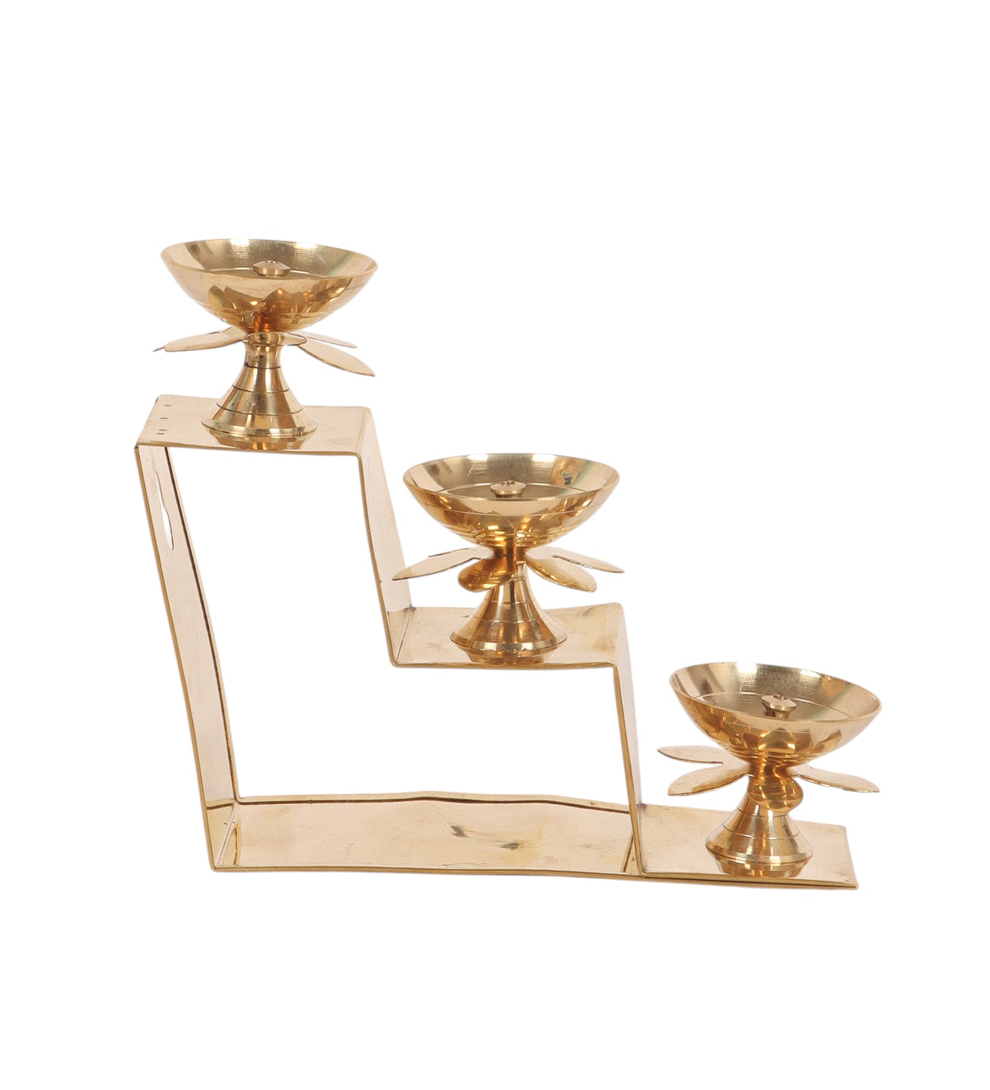 Brass Stairs Shape Diya