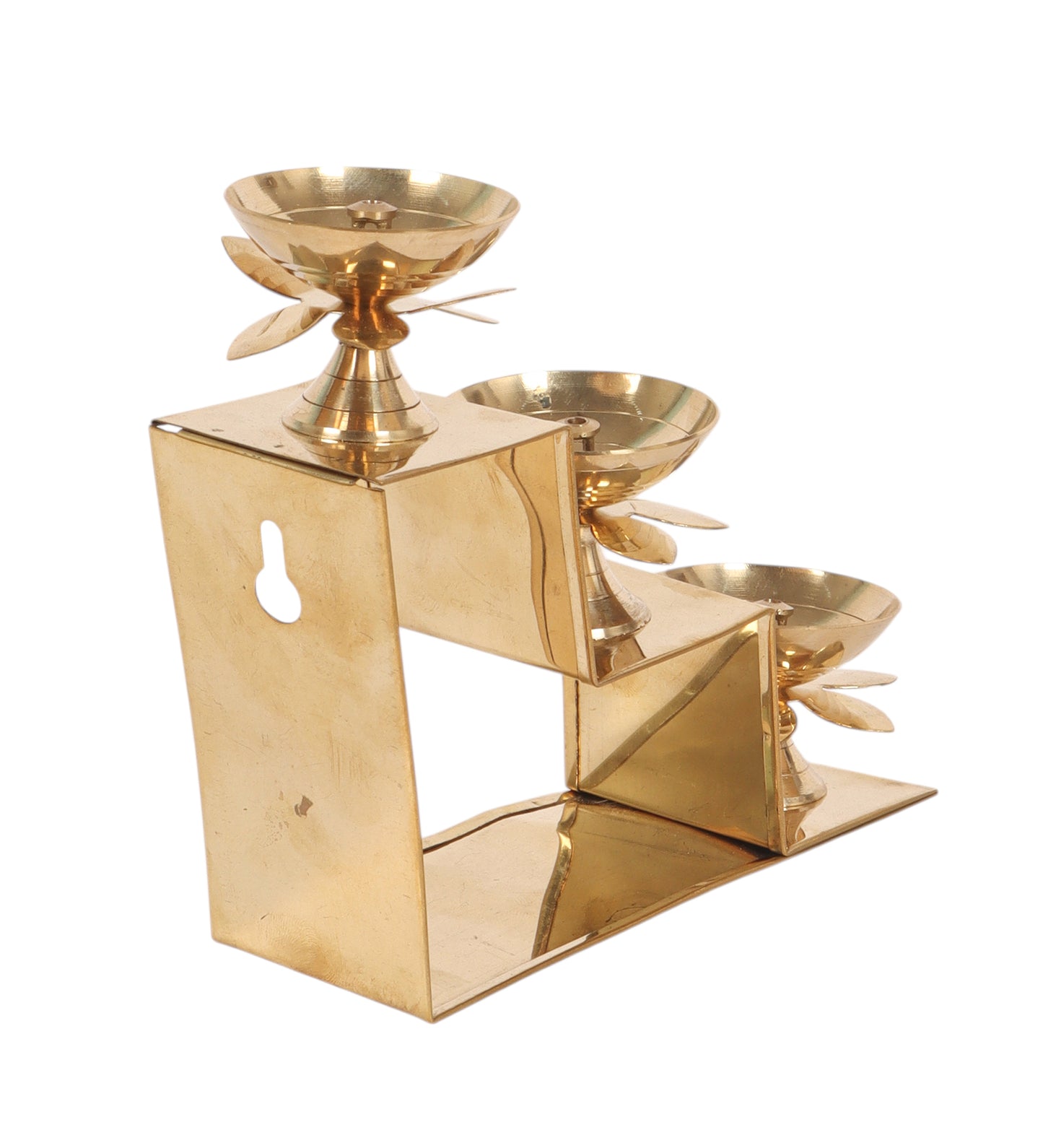Brass Stairs Shape Diya