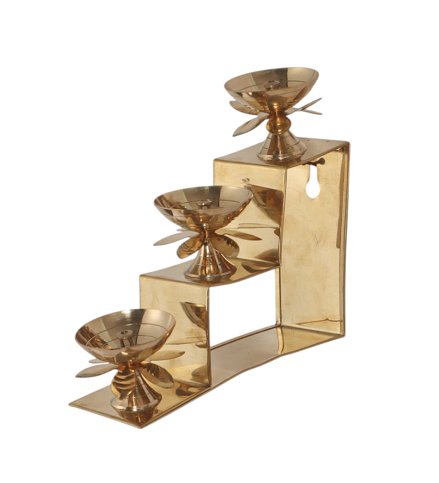 Brass Stairs Shape Diya