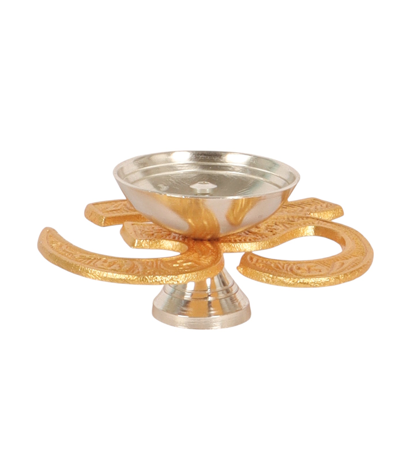Aluminium Om Diya