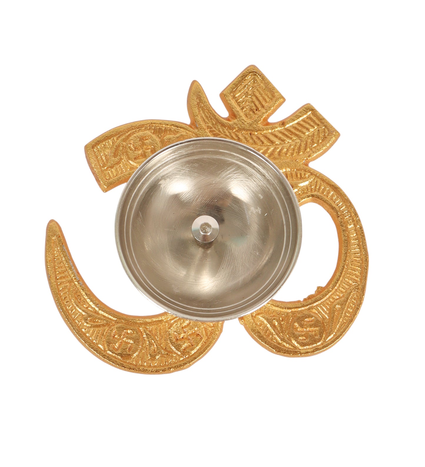Aluminium Om Diya