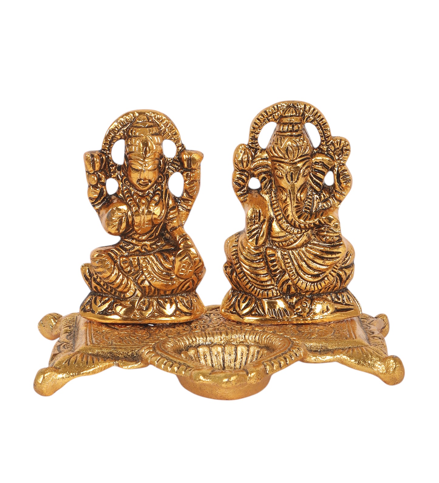 Lakshmi Ganesh Aluminium Diya