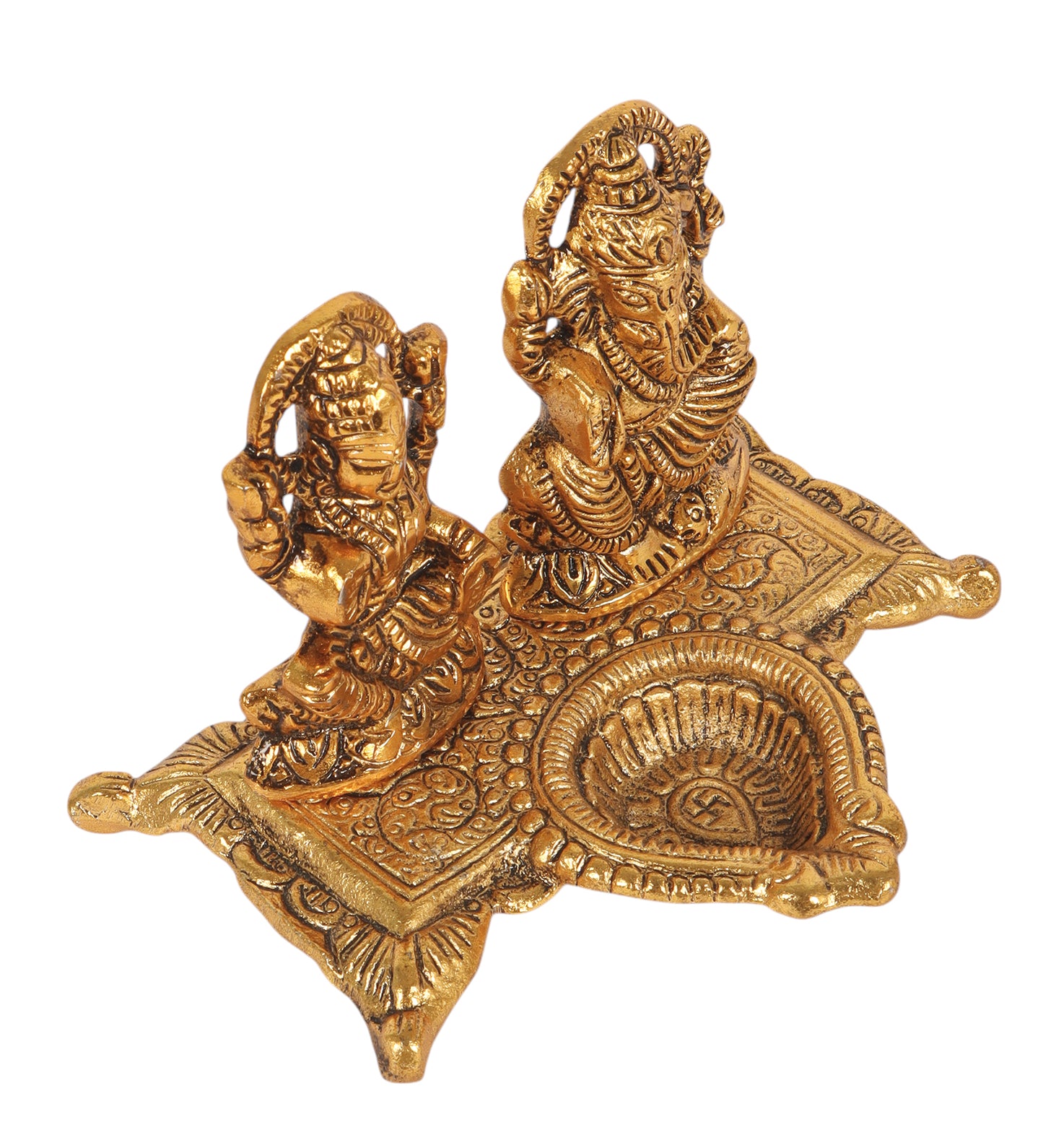 Lakshmi Ganesh Aluminium Diya