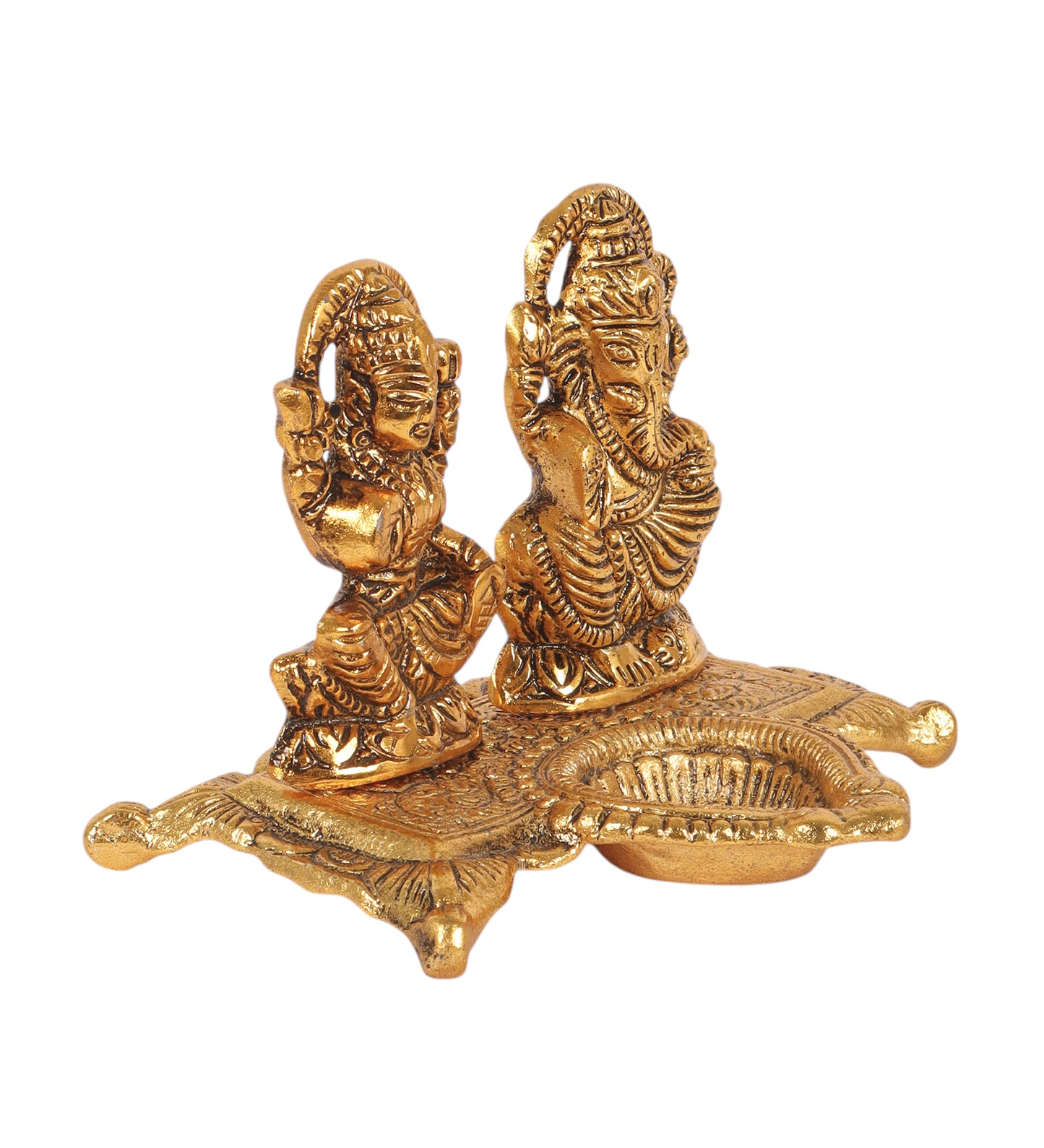 Lakshmi Ganesh Aluminium Diya