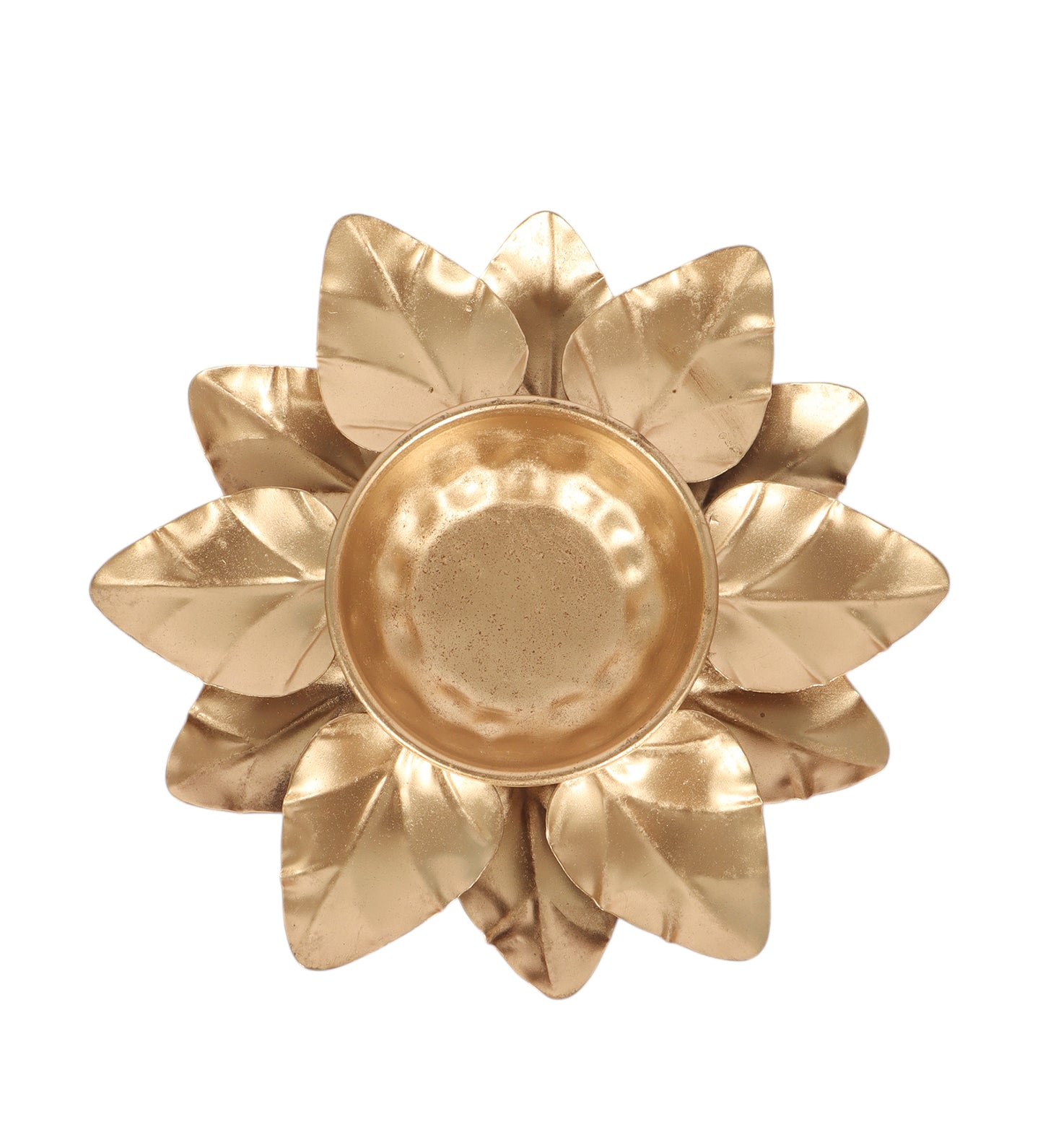 Small Gold Leaves Urli