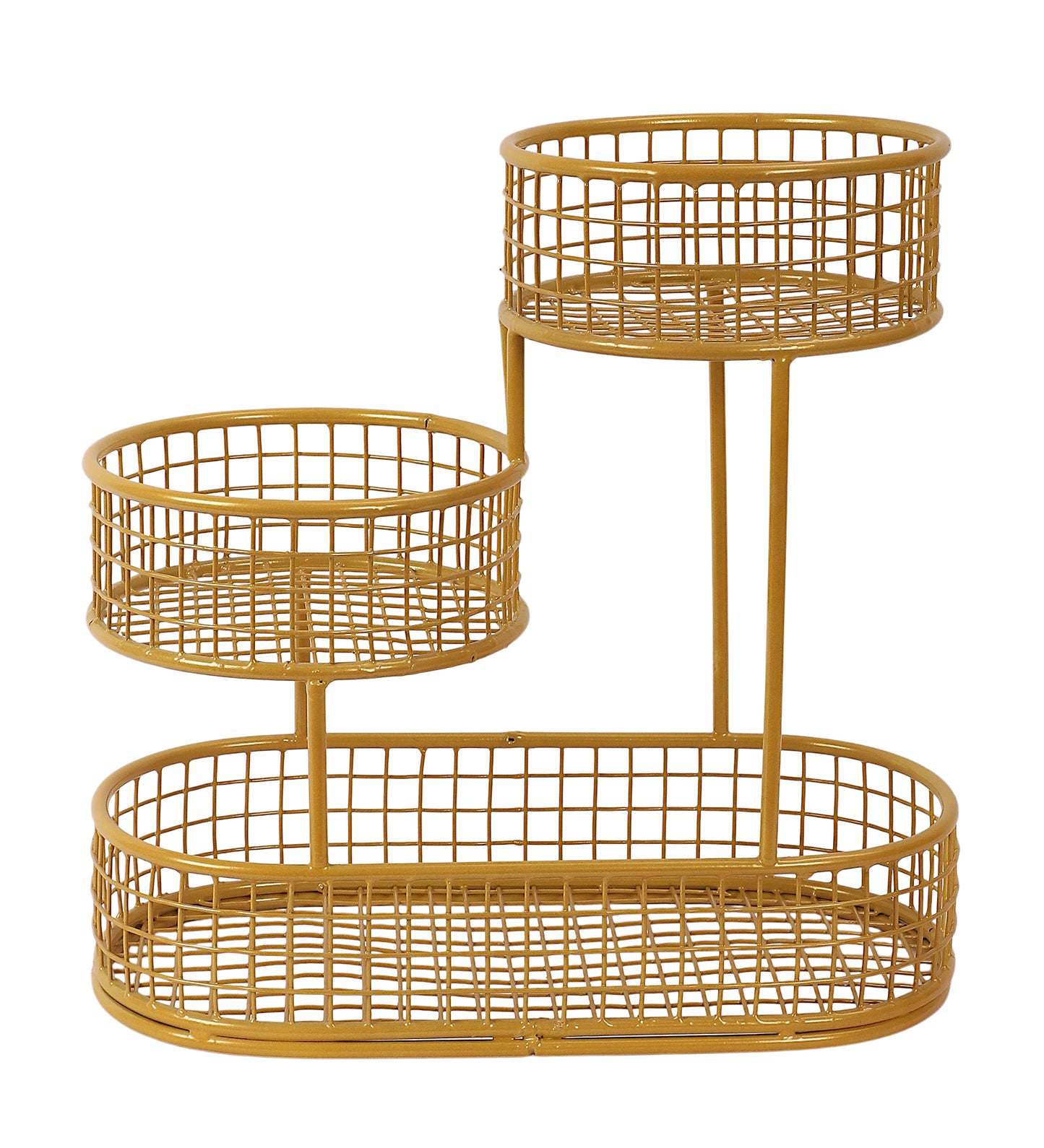 Gold Wired Fruits & vegetable Basket