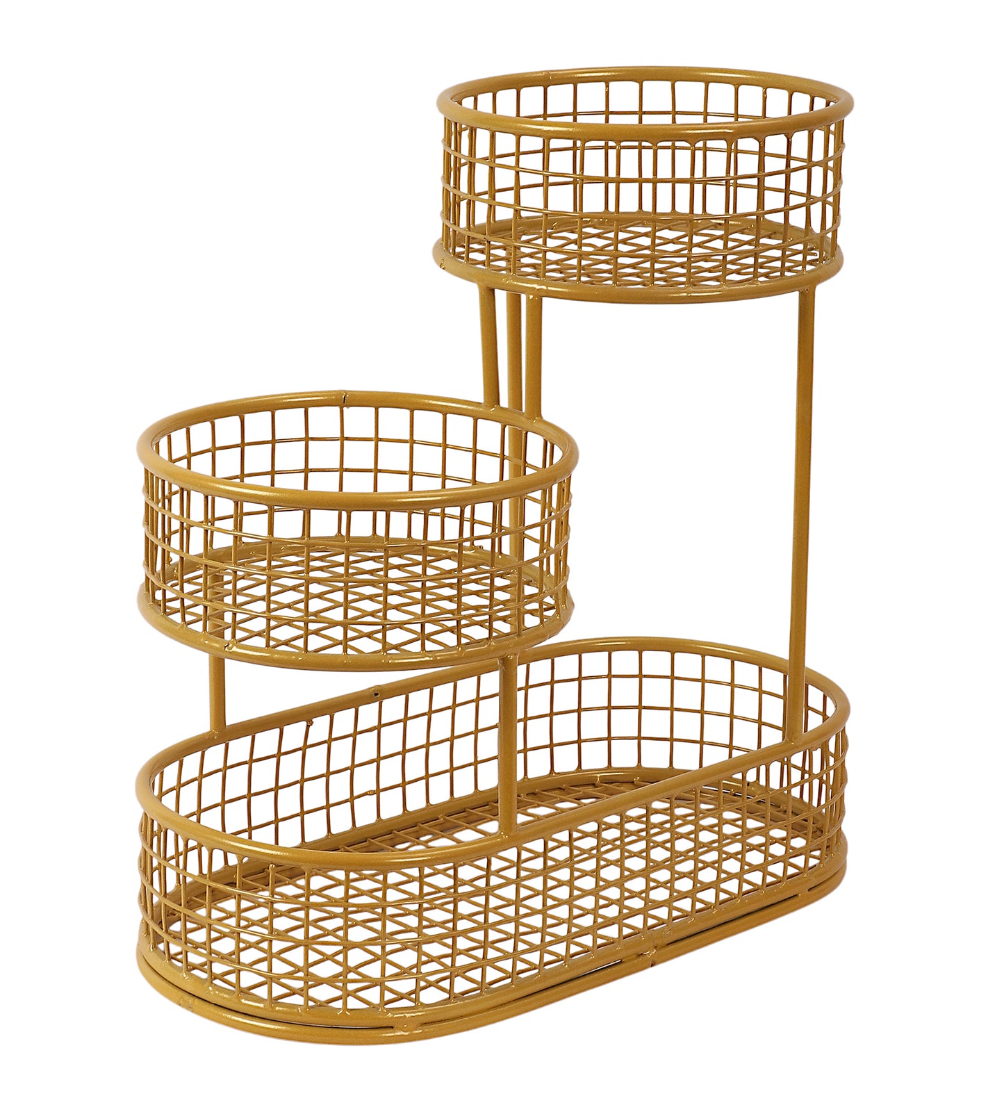Gold Wired Fruits & vegetable Basket
